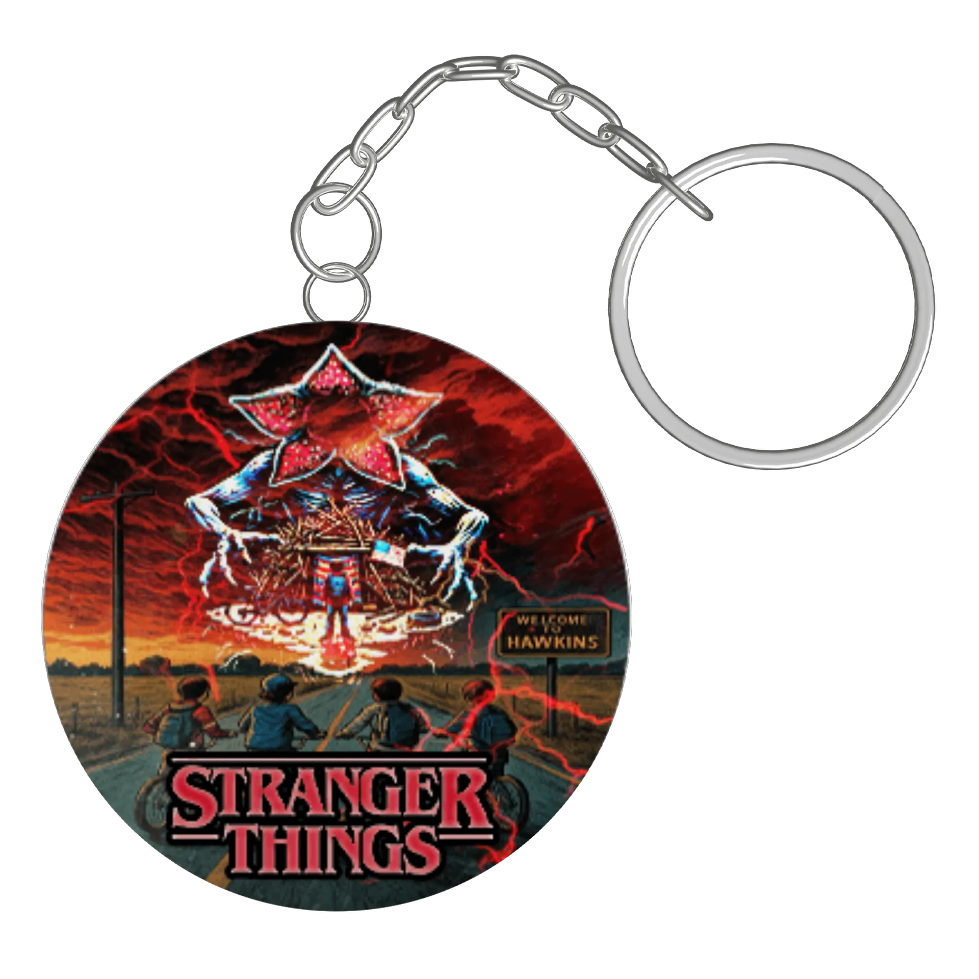 Chaveiro Stranger Things de Netlab
