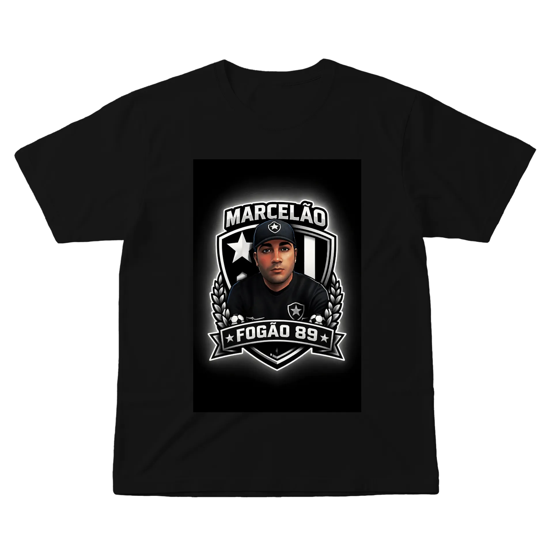 Camiseta personalizada: Estilo que é a sua cara! de Marcelão Fogão 89 