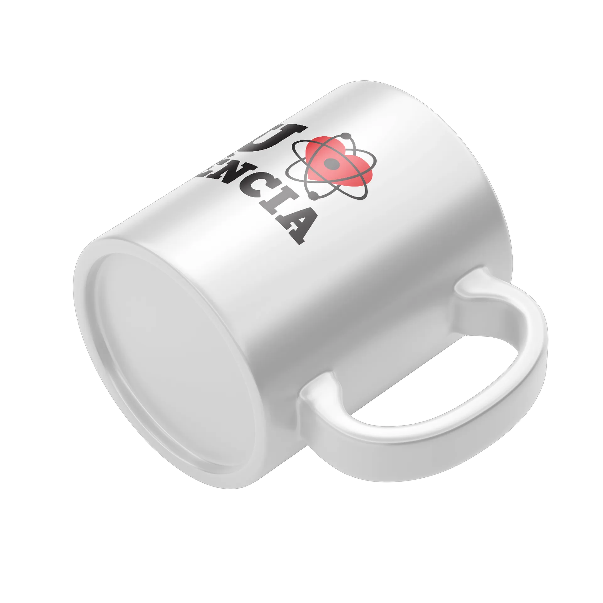 Caneca Porcelana Eu Amo Ciência 325ml - Imagem 4