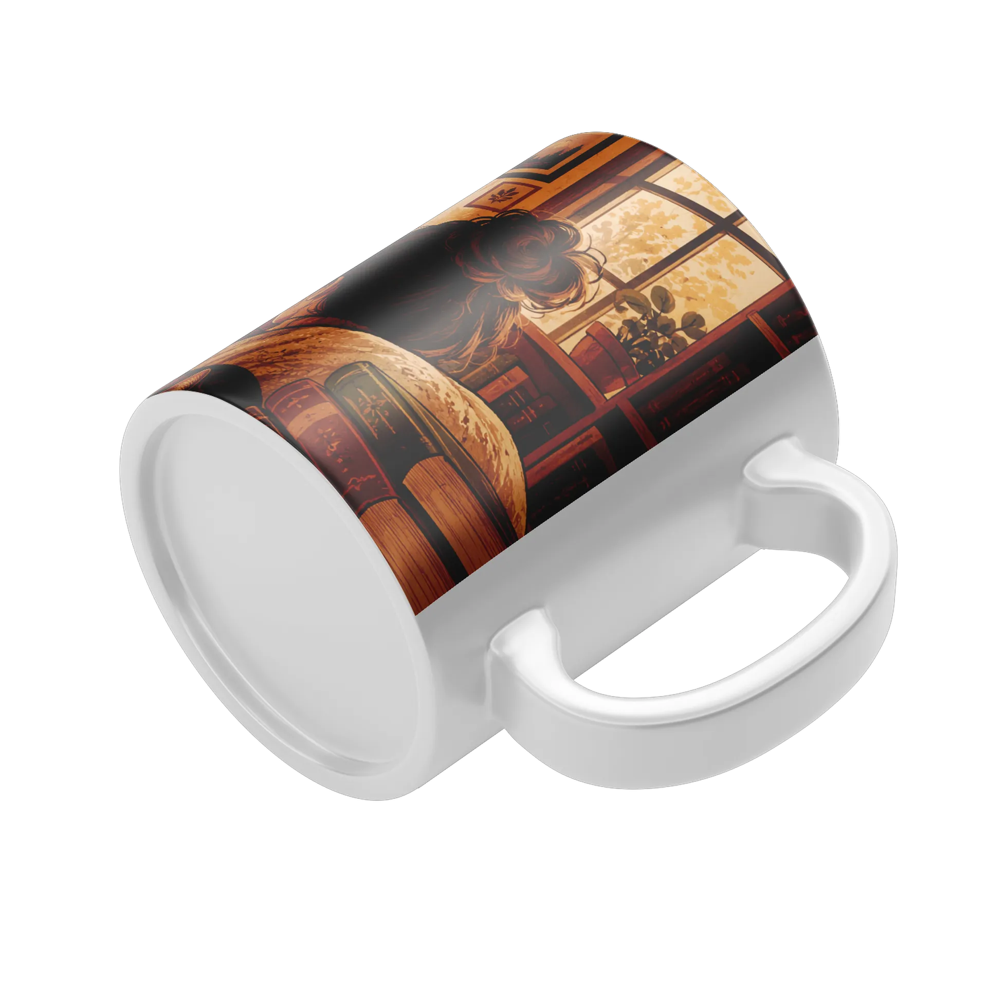 Caneca Frase Só Mais um Capítulo Livros 325ml - Imagem 4