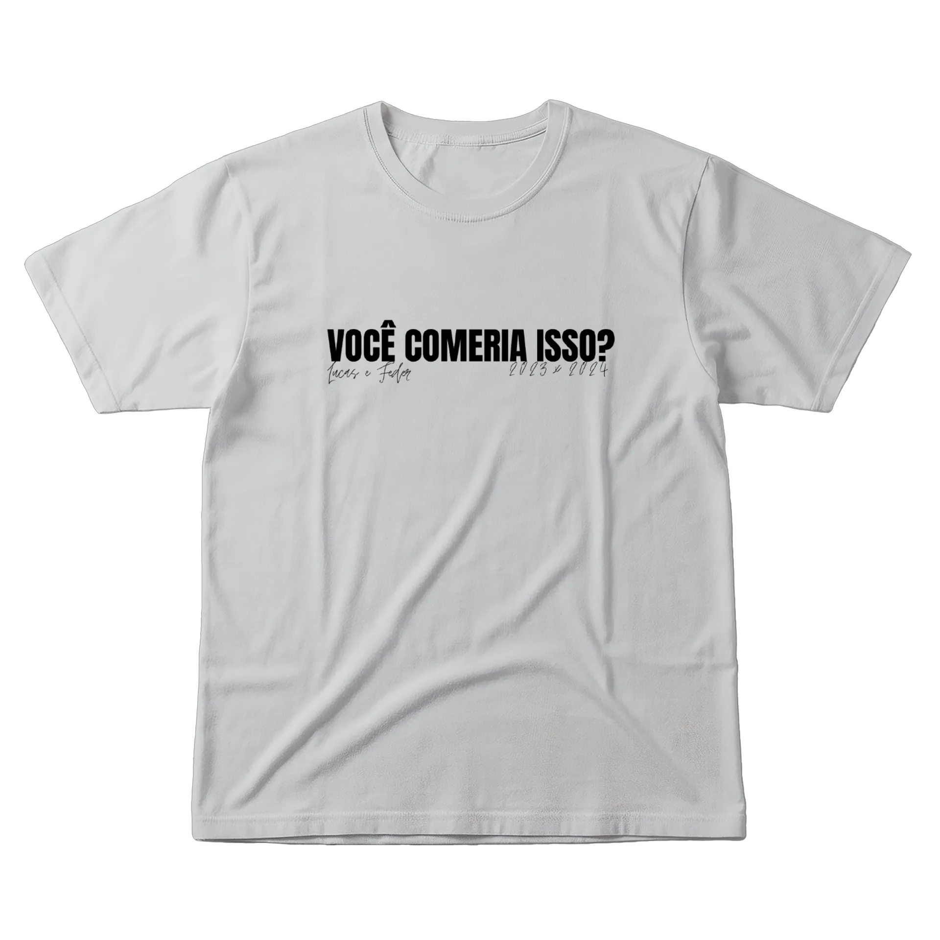 VOCÊ COMERIA ISSO? #2 - Camiseta: Lucas & Feder de Lucas, O Criador