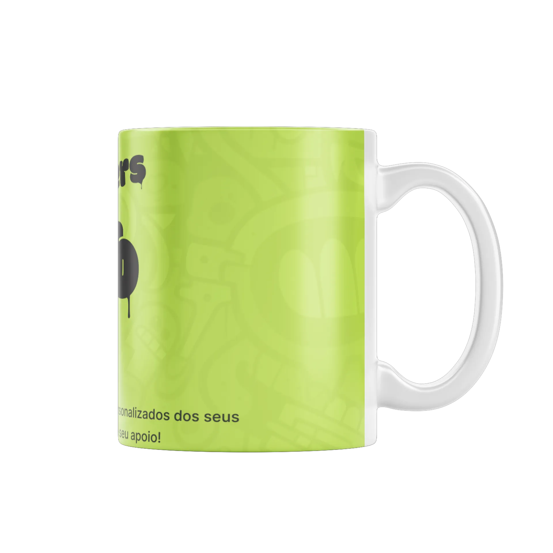 Caneca Porcelana Streamers Club 325ml - Imagem 1