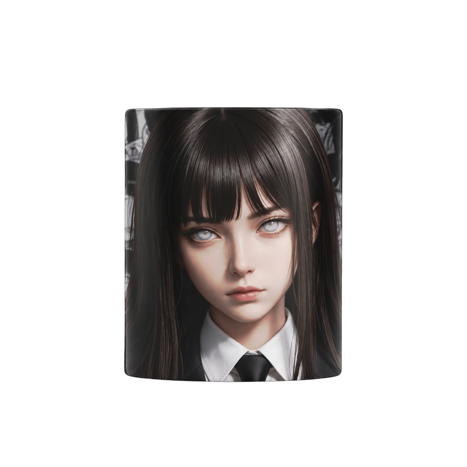 Caneca Retrato de Garota Estilo Anime 325ml - Imagem 2