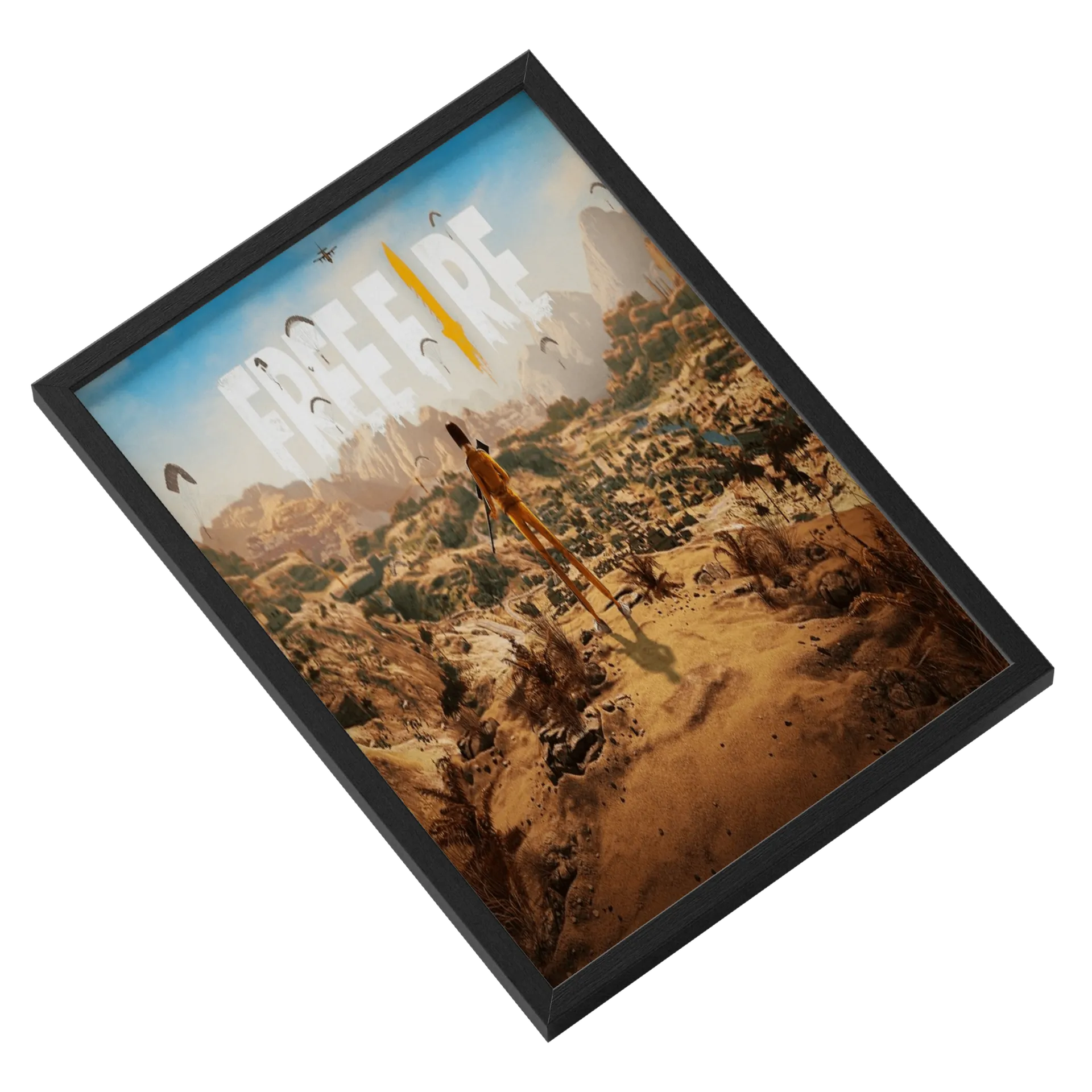 Quadro A3 personalizado FREE FIRE - Imagem 2