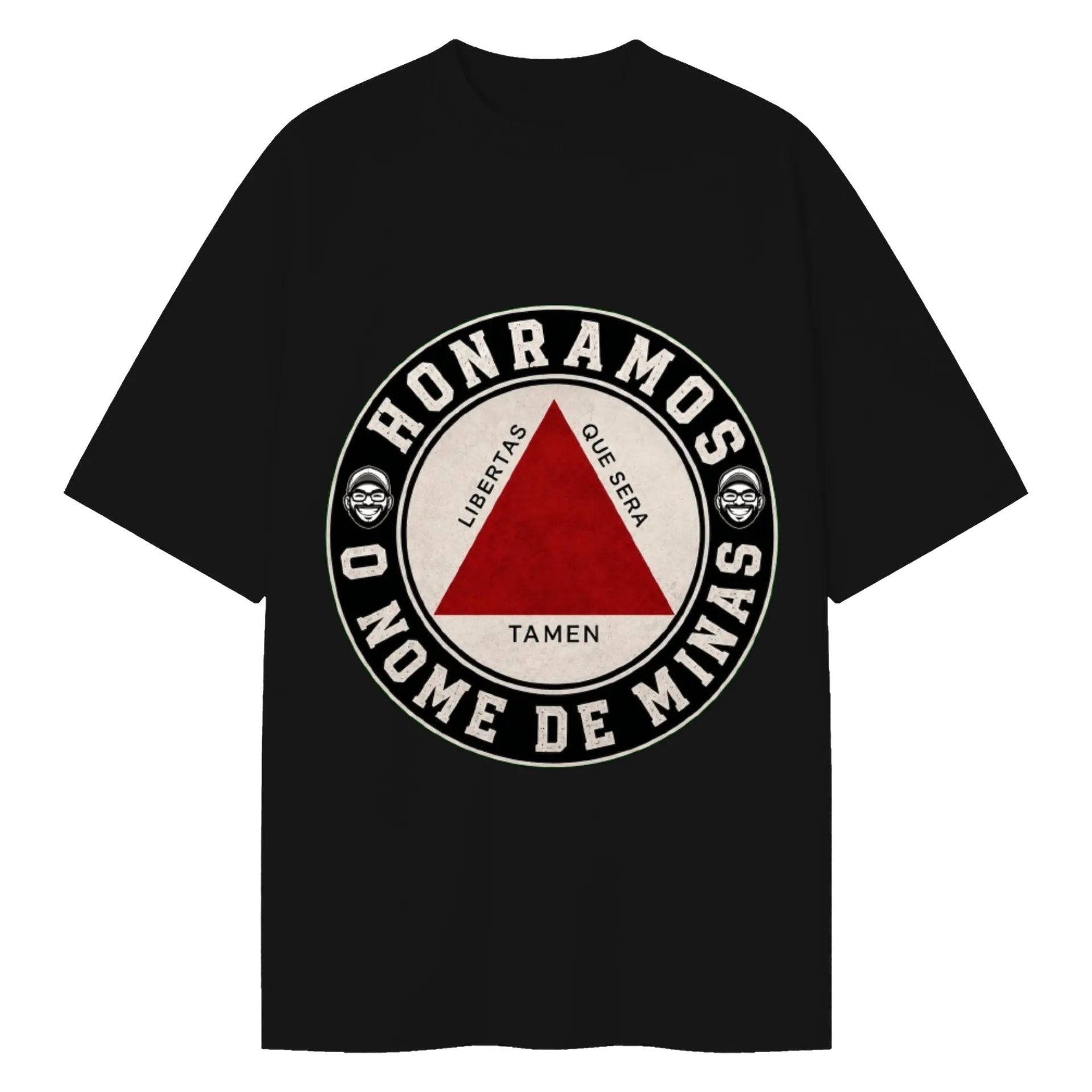 Camiseta Oversized honramos o nome de Minas  - Imagem 1