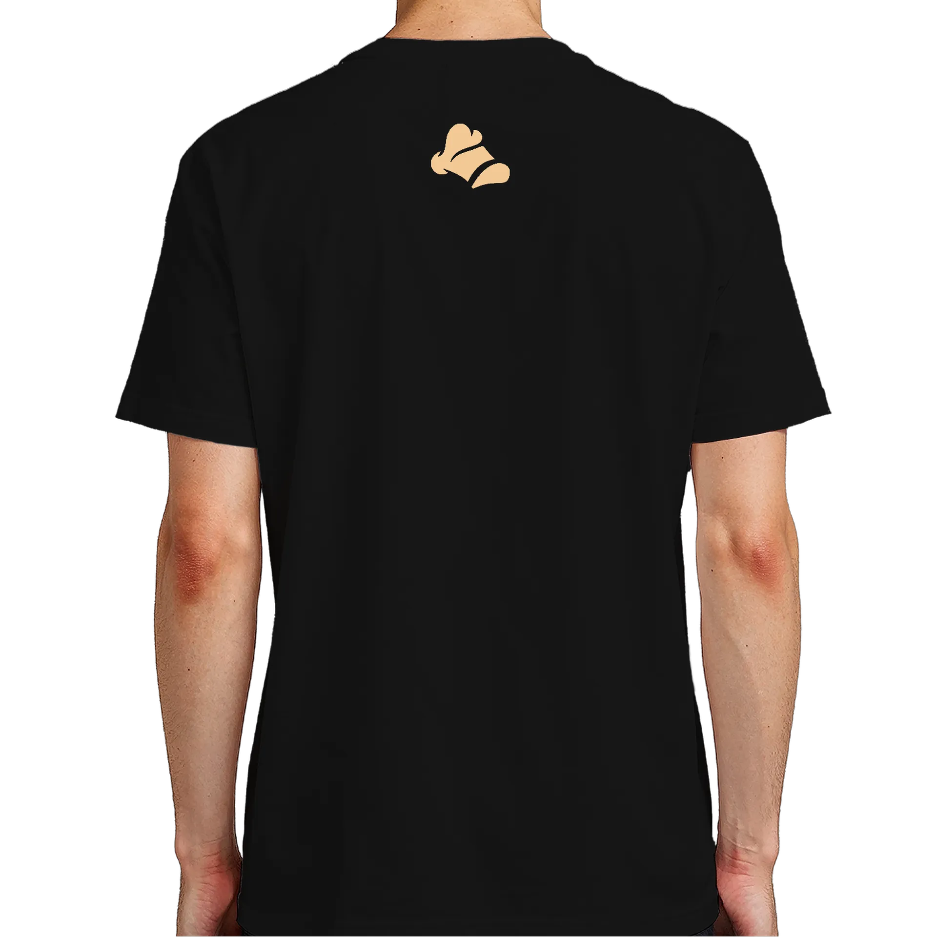 Camiseta Abstrata Amarelo Bege 100% Algodão - Imagem 7