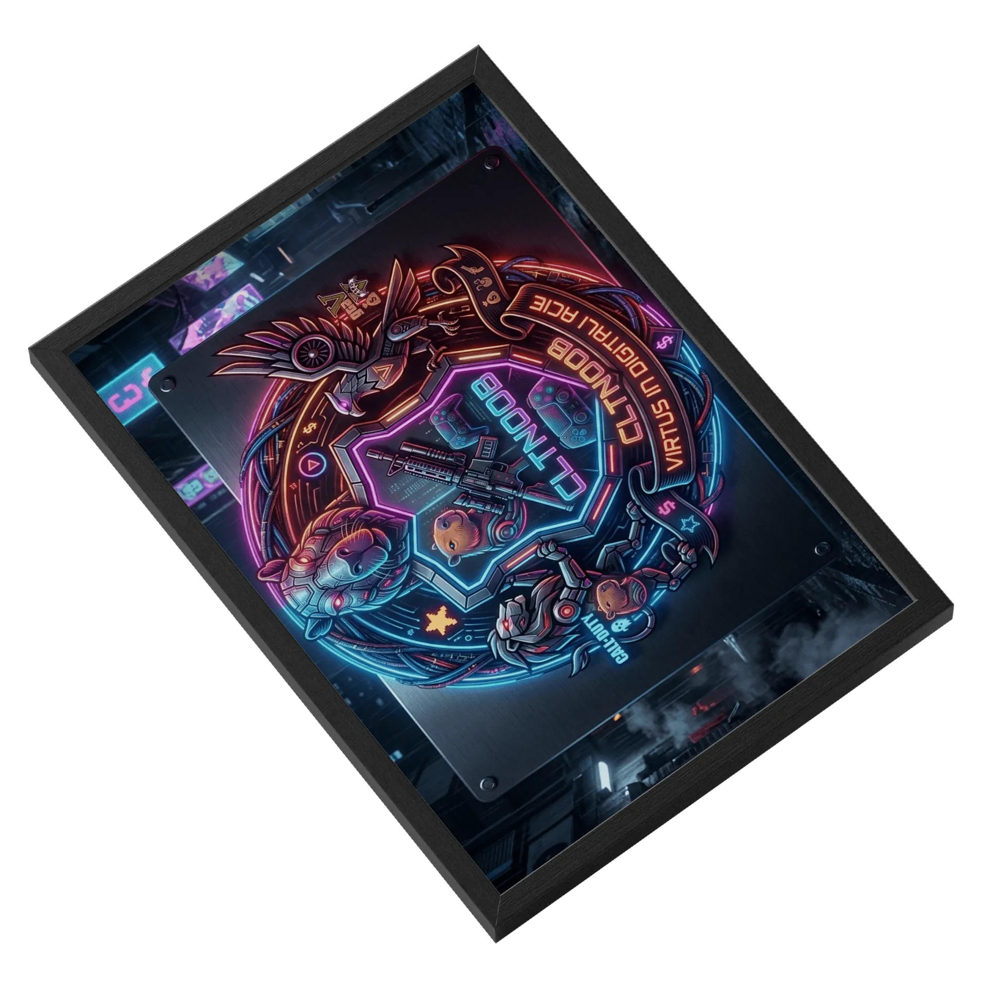 Quadro A3 personalizado de cltnoob