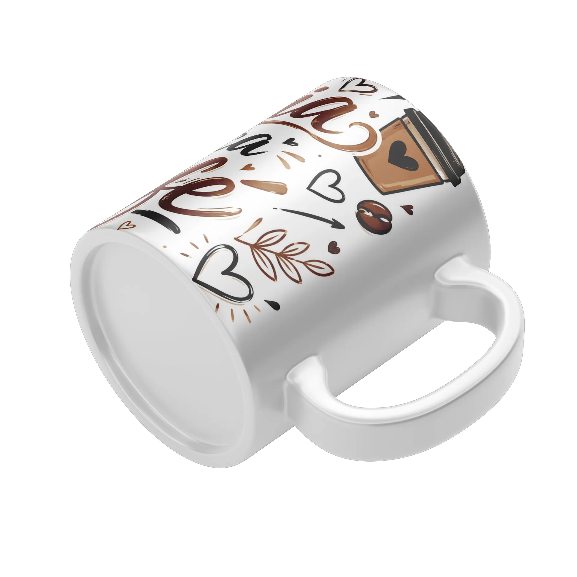Meu dia só começa com café Caneca - Imagem 5