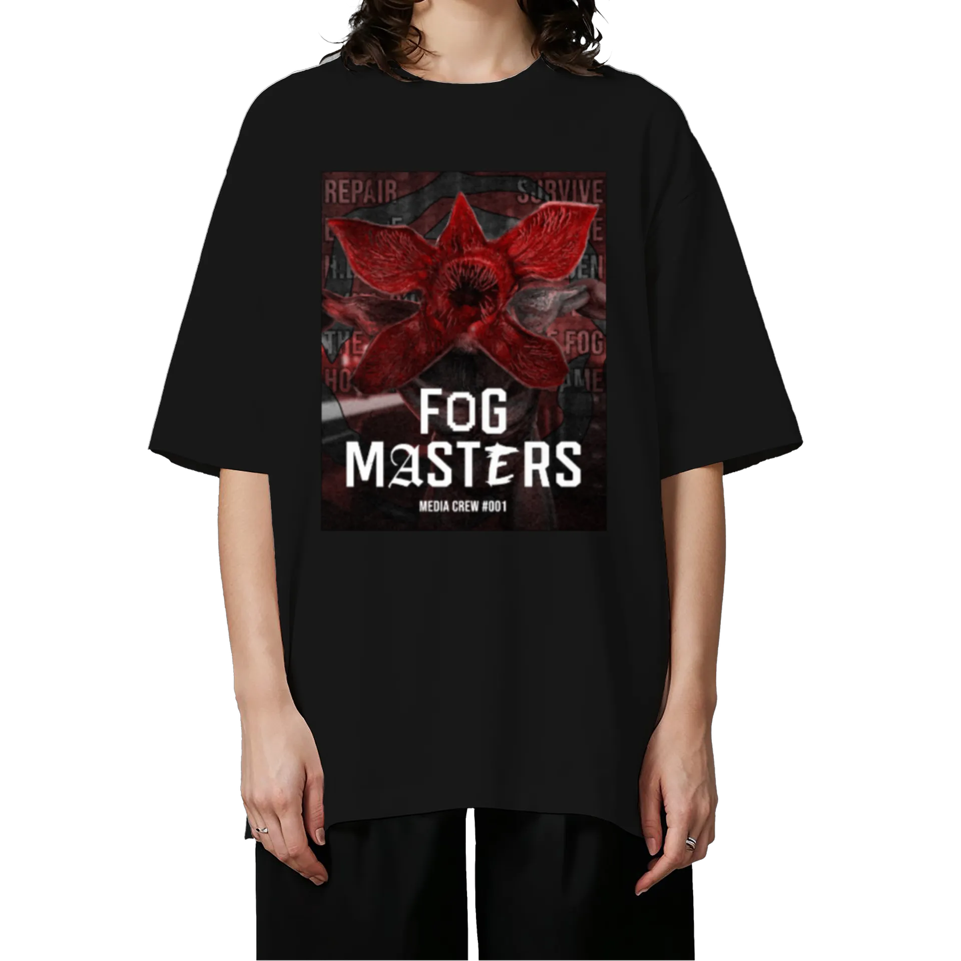 Camiseta Oversized Fog Masters Media Crew - Imagem 3