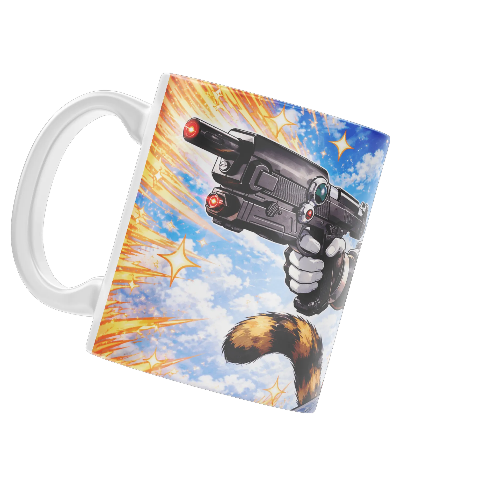 Caneca Blue Swat Cat | Somos Tokufans de Somos Tokufans — imagem 3 de 4