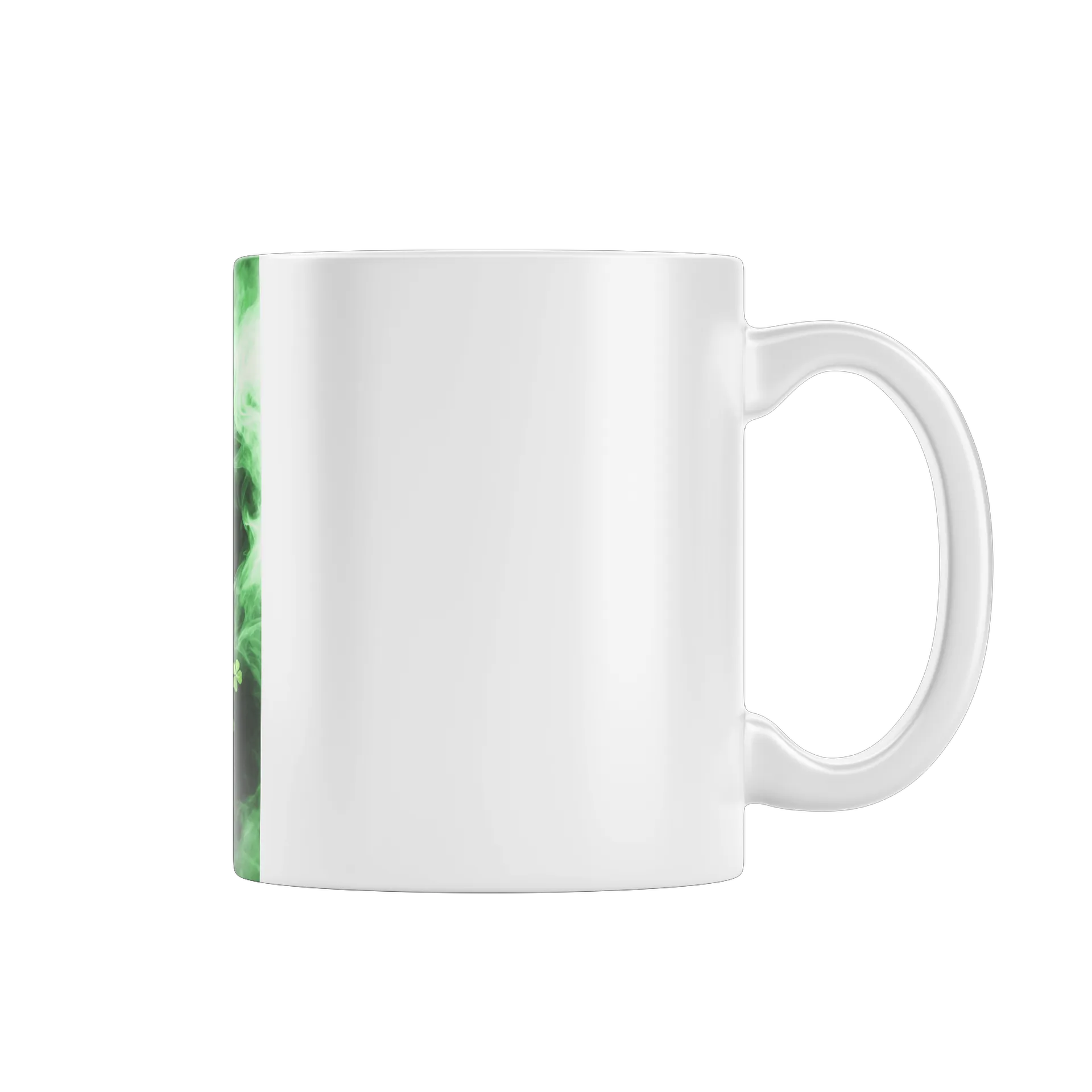 Caneca Estampa Trevo Verde 325ml - Imagem 1