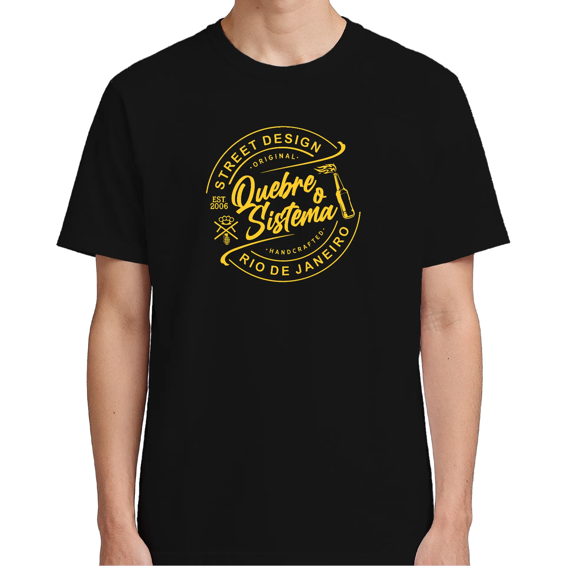 Camiseta Quebre o Sistema 100% Algodão - Imagem 5