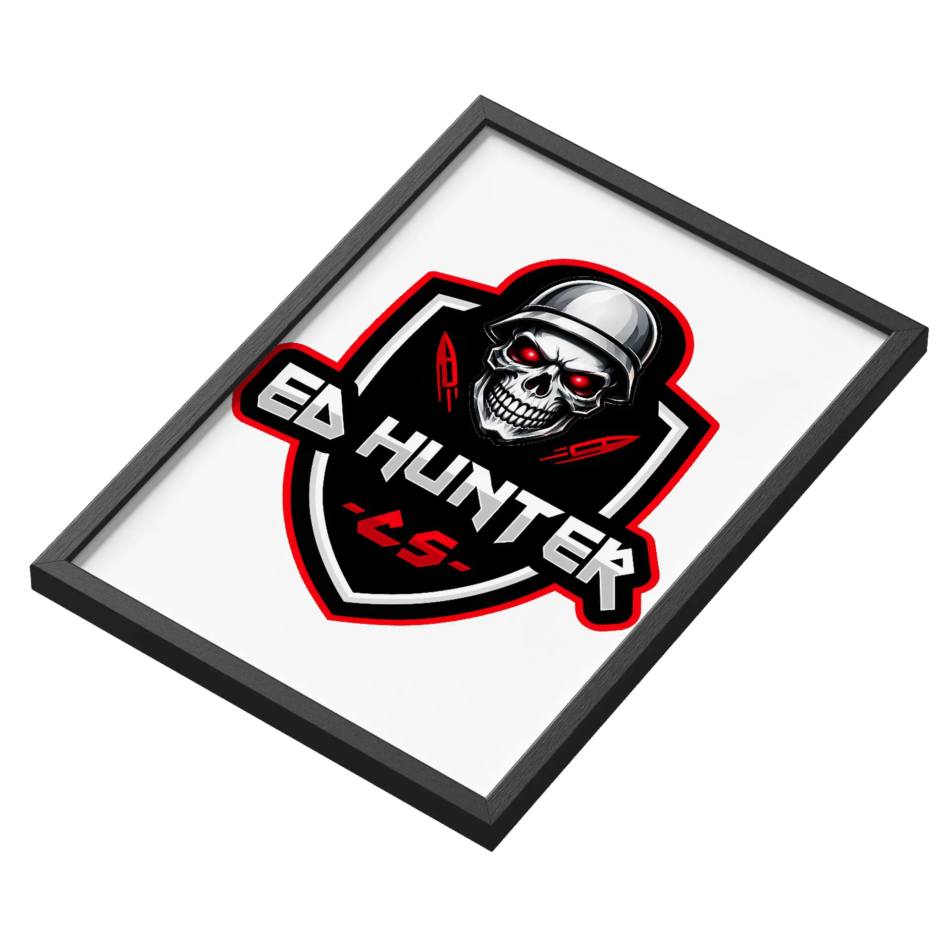 Quadro Ed Hunter CS Com Vidro - Imagem 3