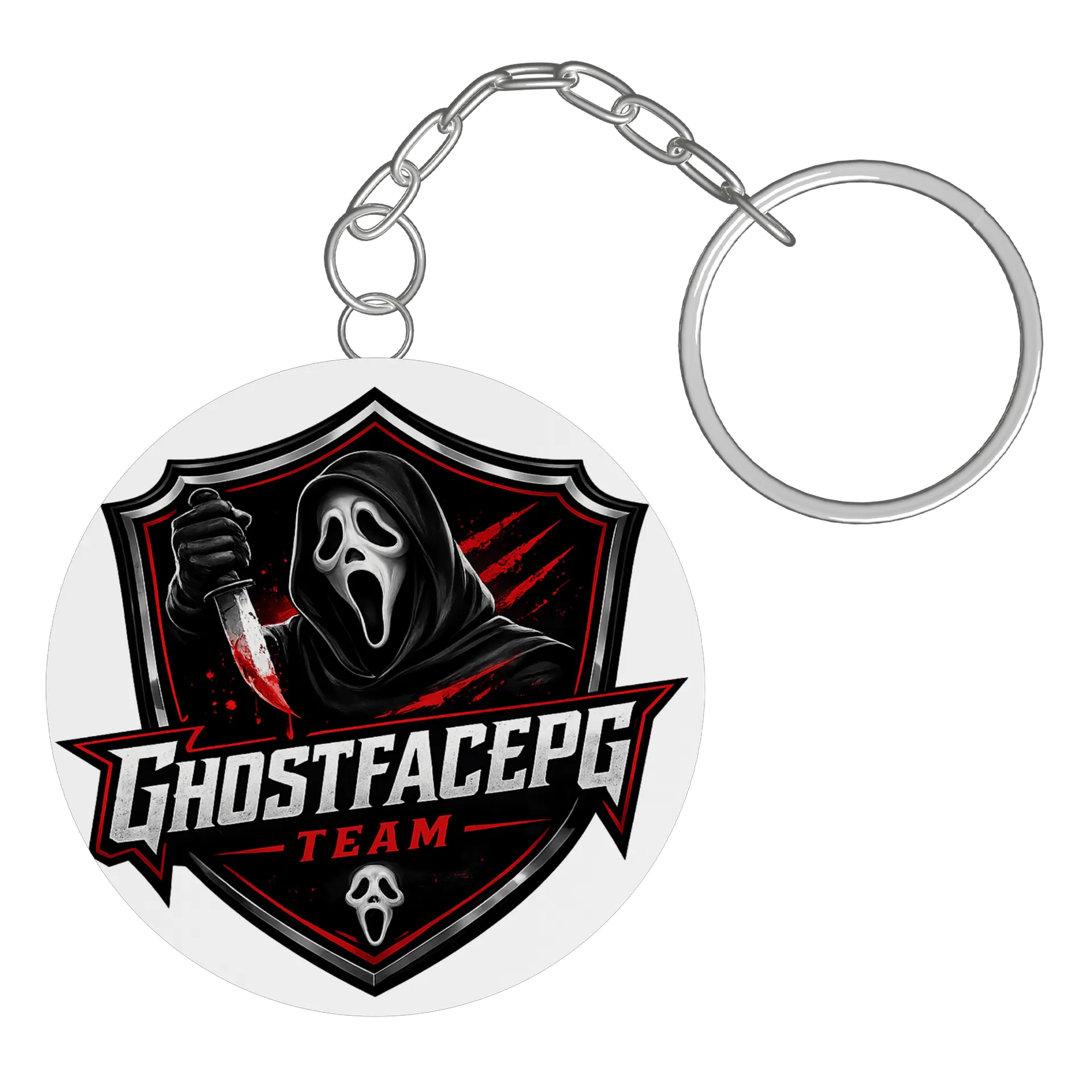 Chaveiro E-SPORTES GHOSTFACEPG TEAM - Imagem 3