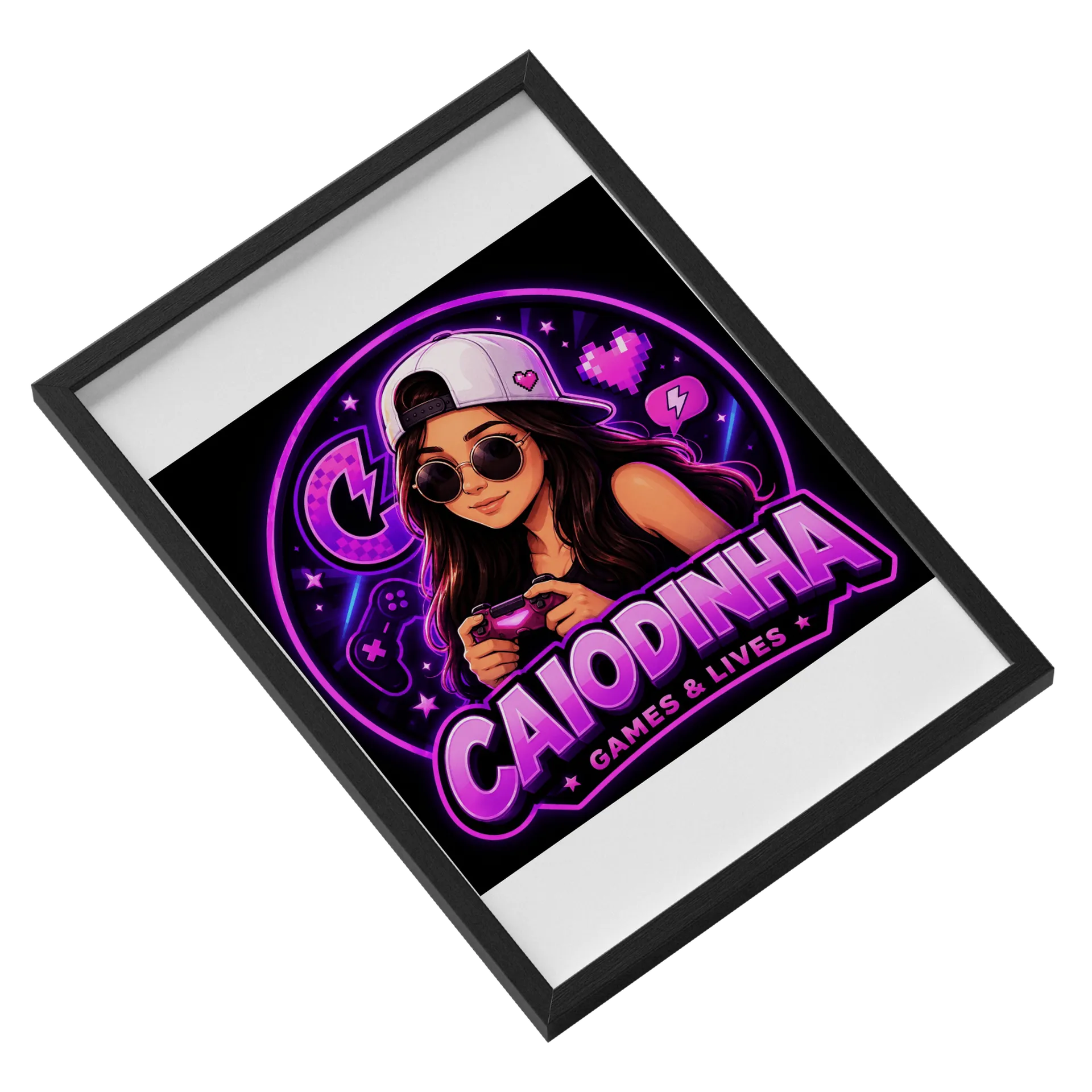 Quadro A3 personalizado de Carol