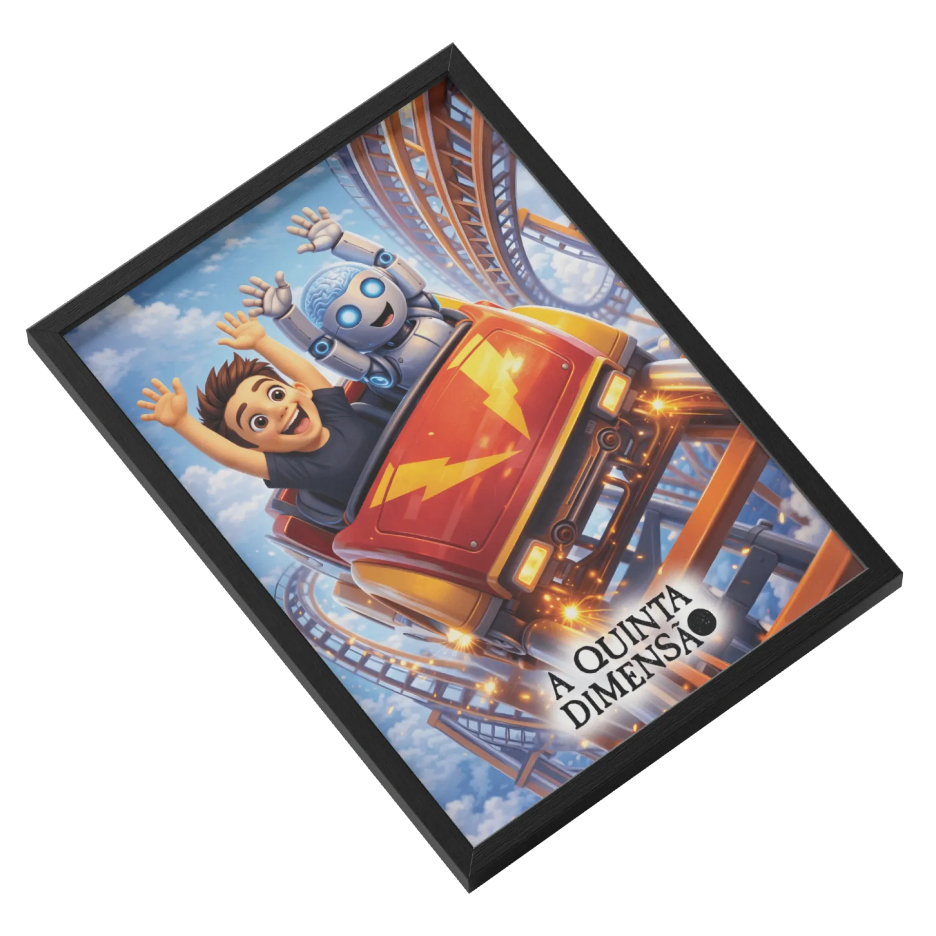 Quadro Montanha Russa - Imagem 2