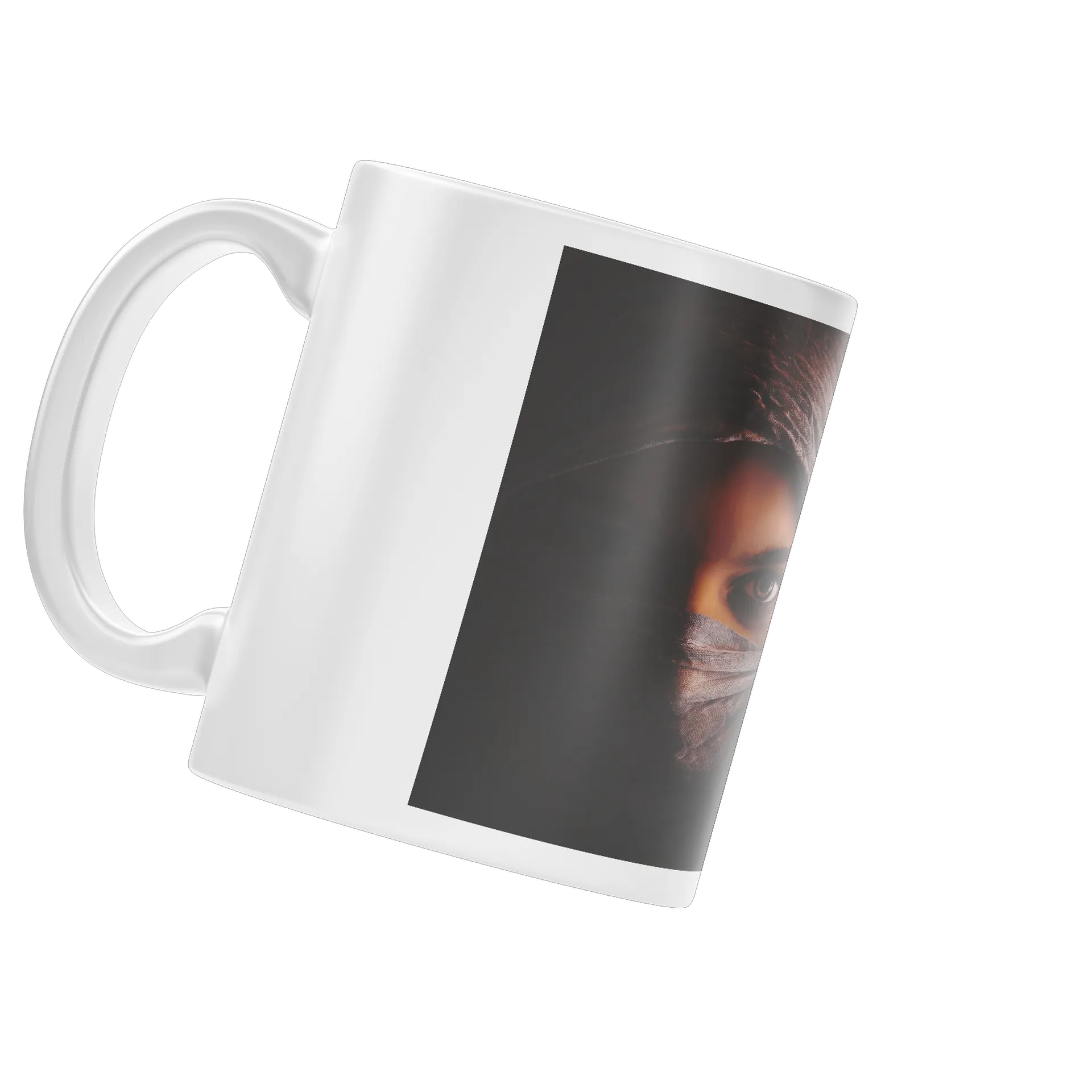 Caneca Porcelana Olhos Misteriosos 325ml - Imagem 4