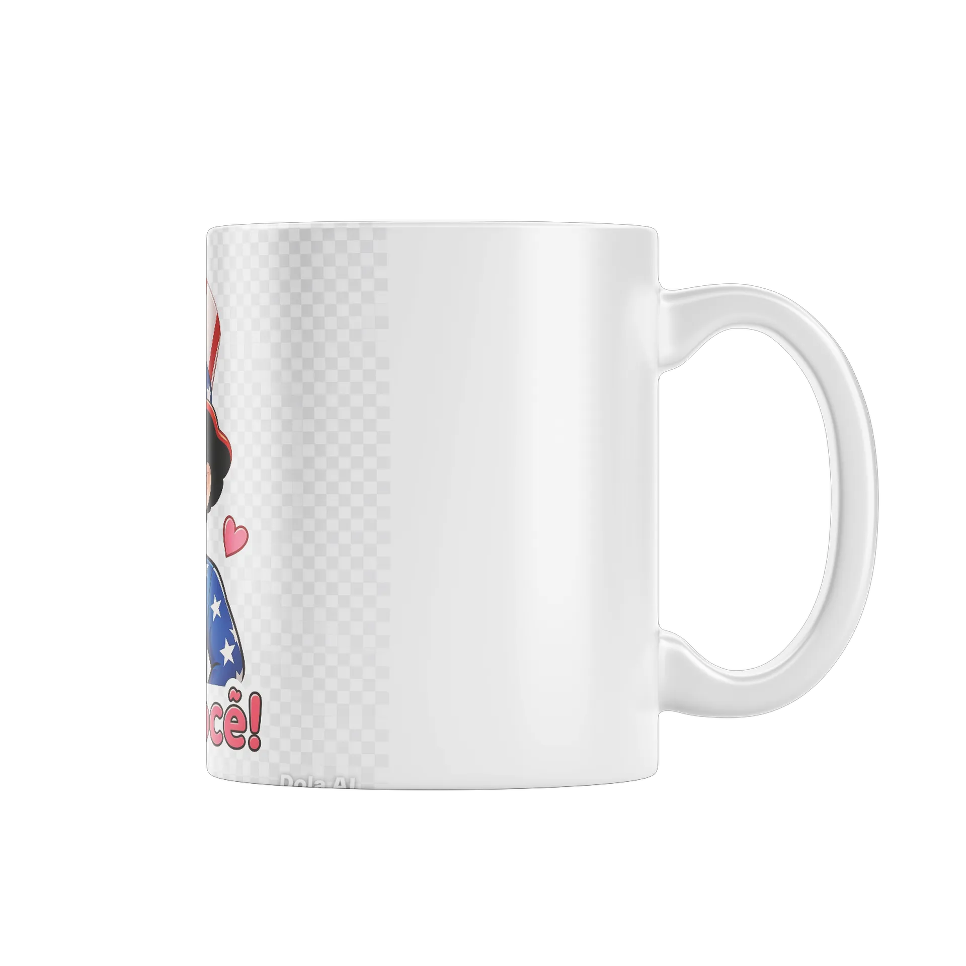 Caneca Porcelana Palhacinho Maravilha 325ml - Imagem 1