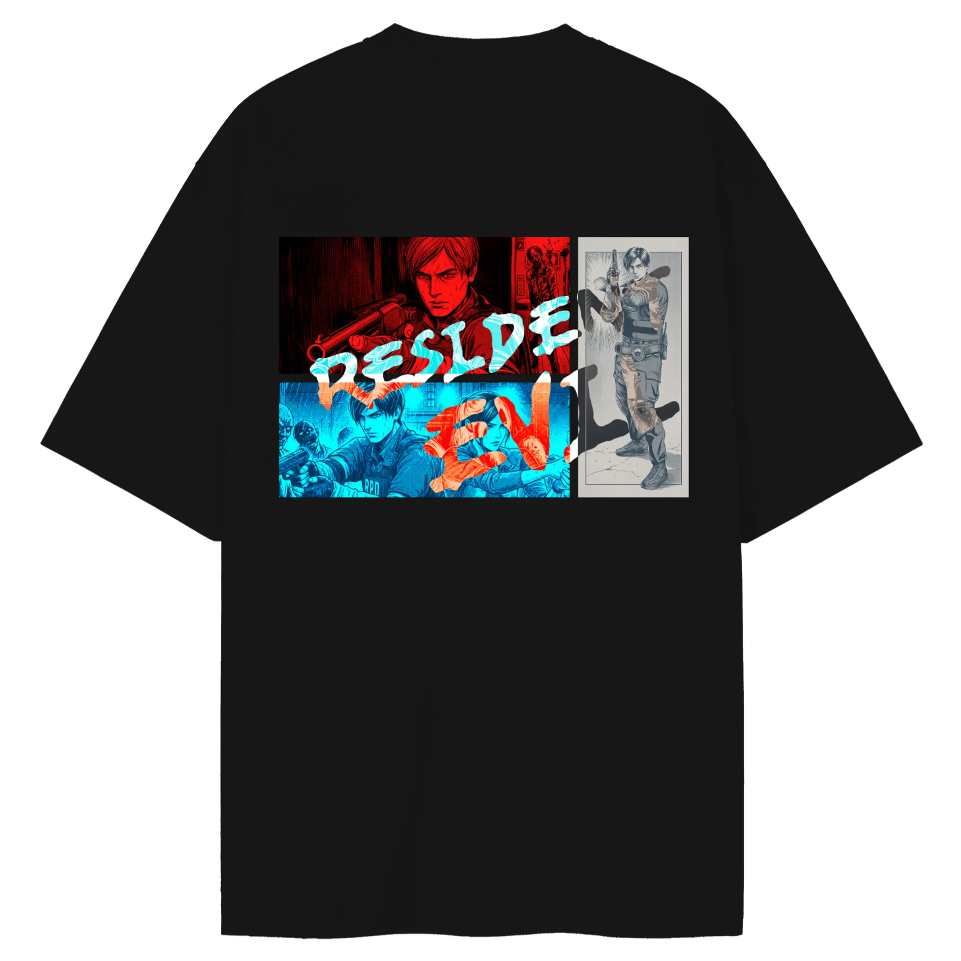 Camiseta Oversized Resident Evil - Imagem 4