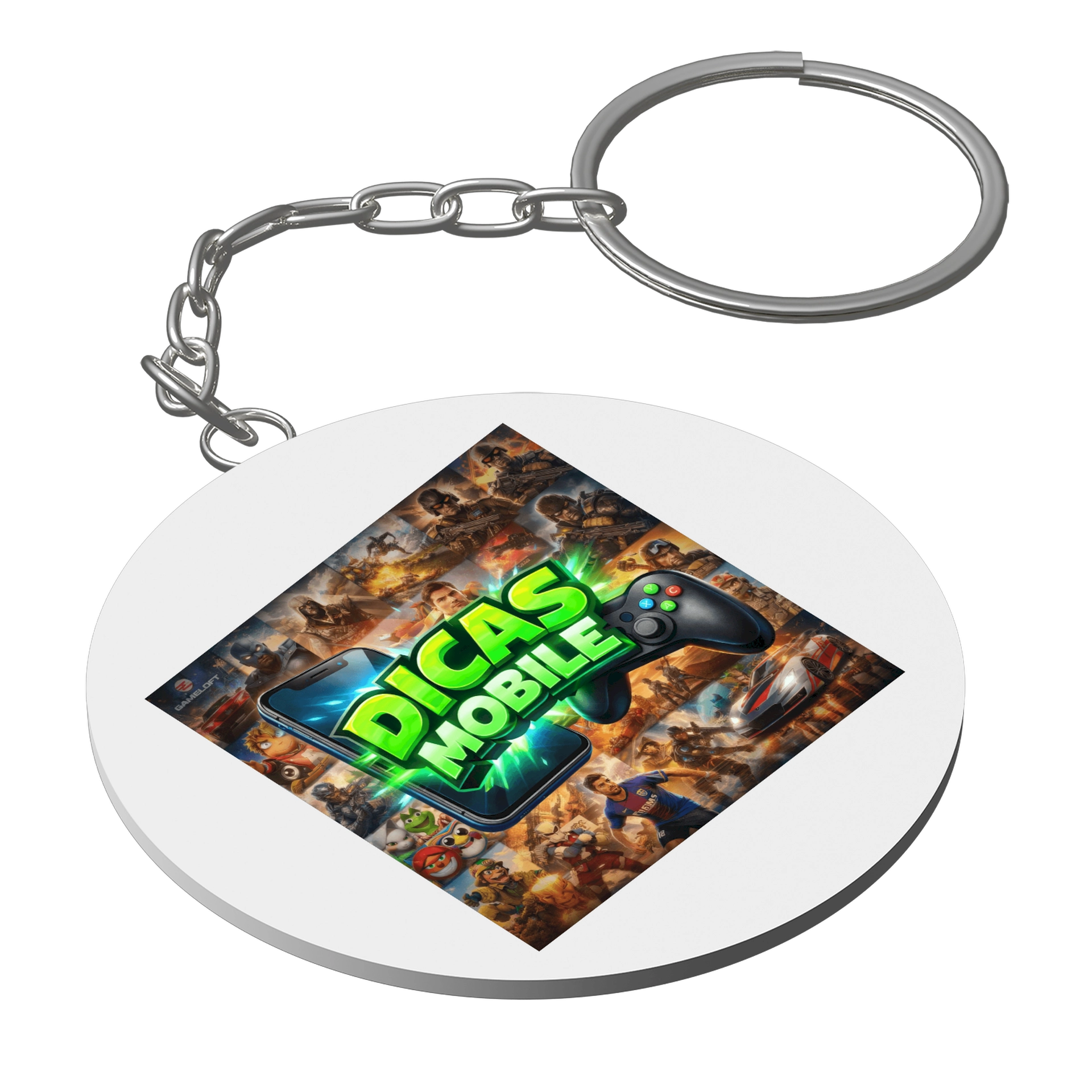 Chaveiro personalizado Dicas Mobile de Dicas Mobile