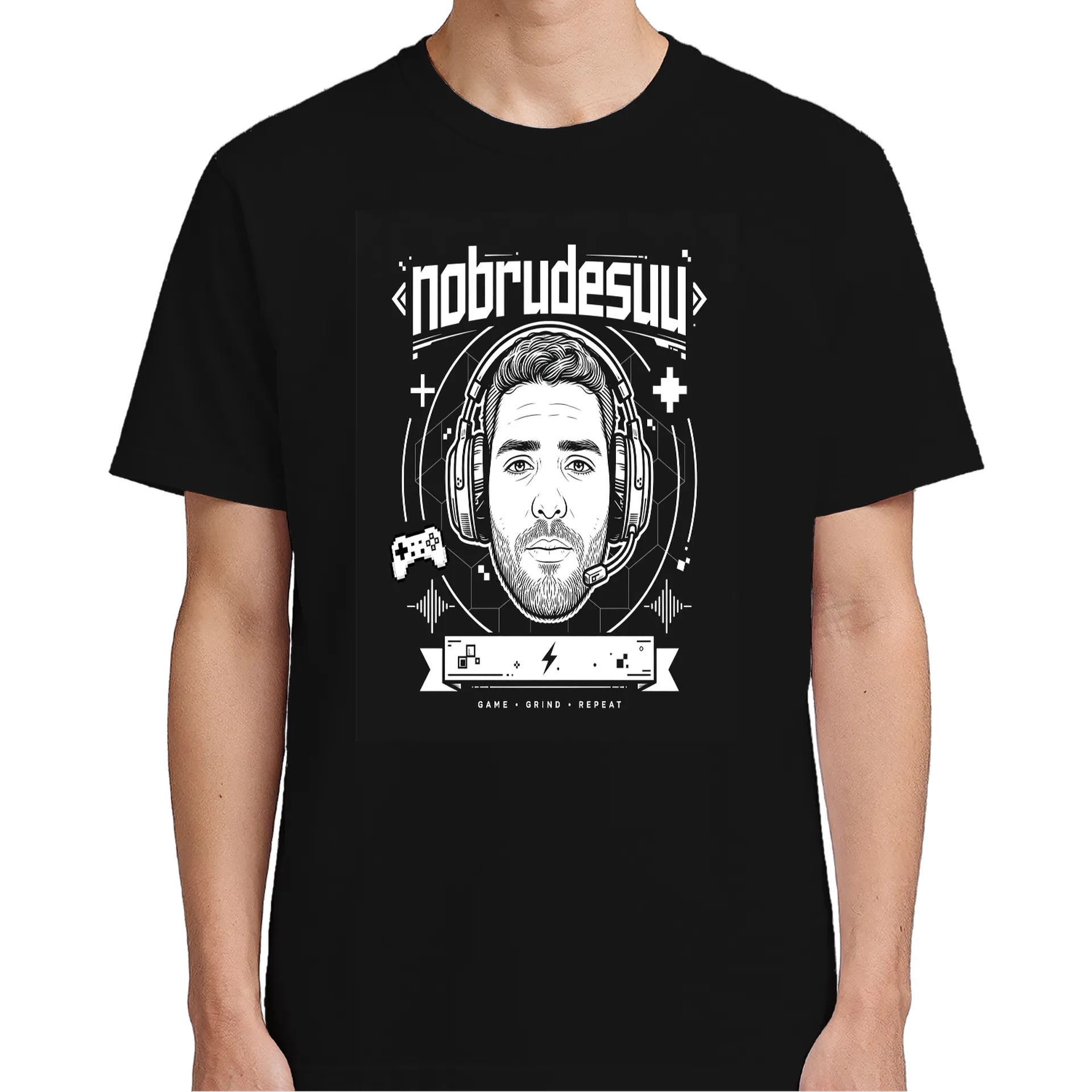 Camiseta personalizada de Nobrudesuu — imagem 3 de 6