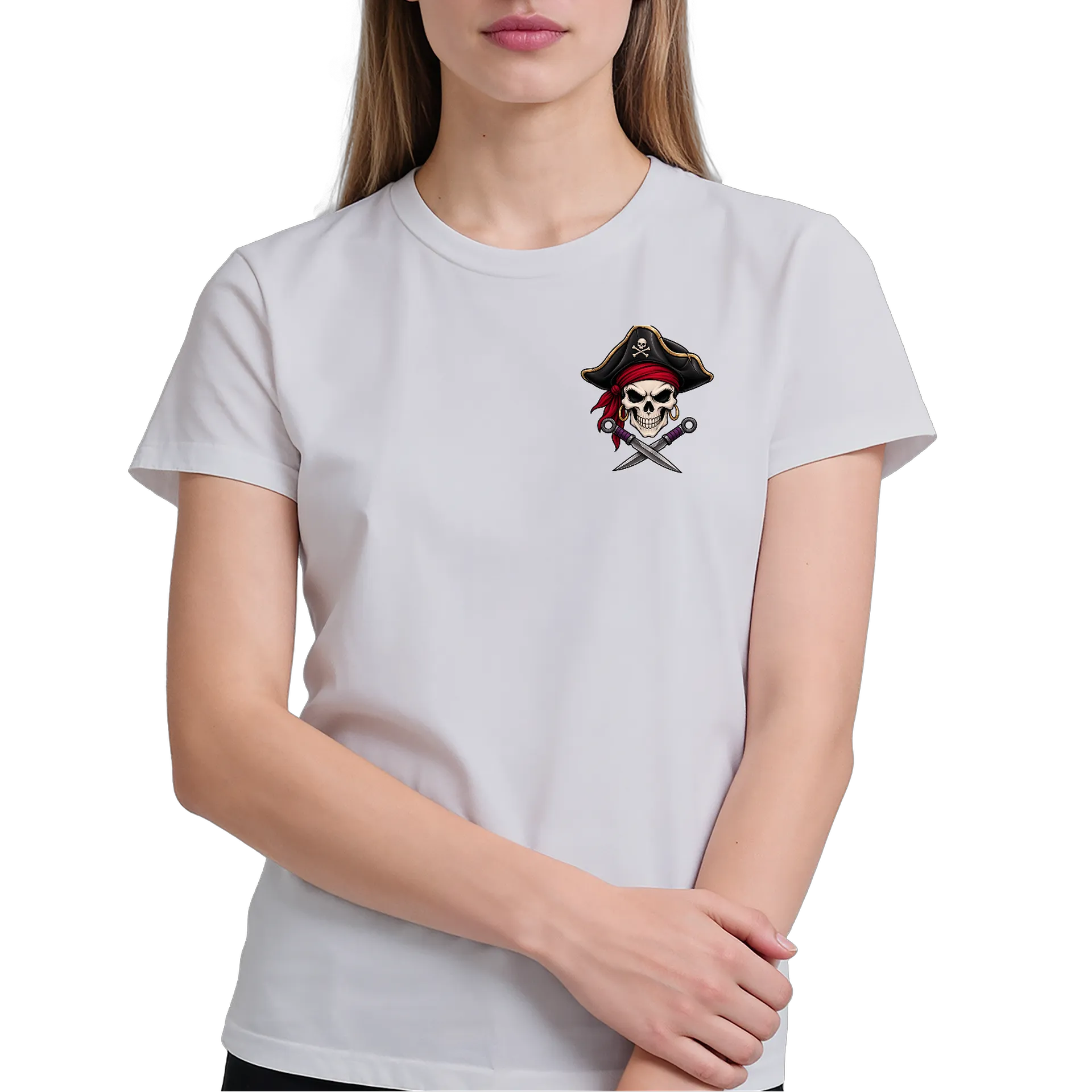 Camiseta Emblema Pirata - Caveira - Imagem 4