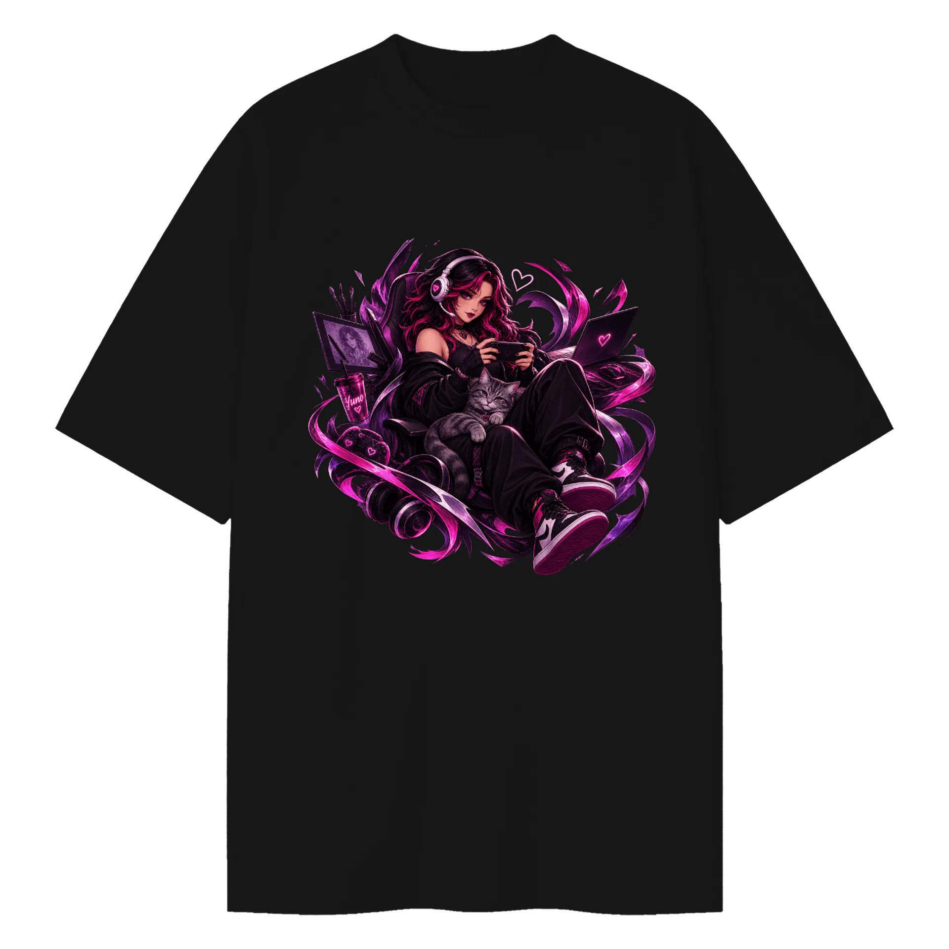 Camiseta Oversized de Liora  — imagem 1 de 6