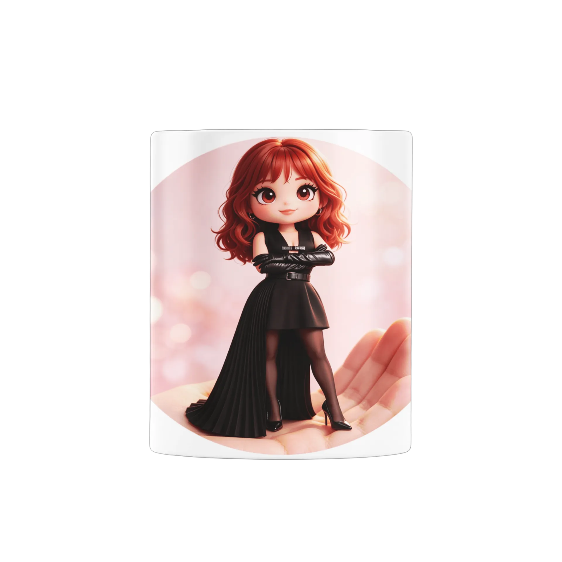 Caneca Porcelana Personagem Privada Diva 325ml - Imagem 3