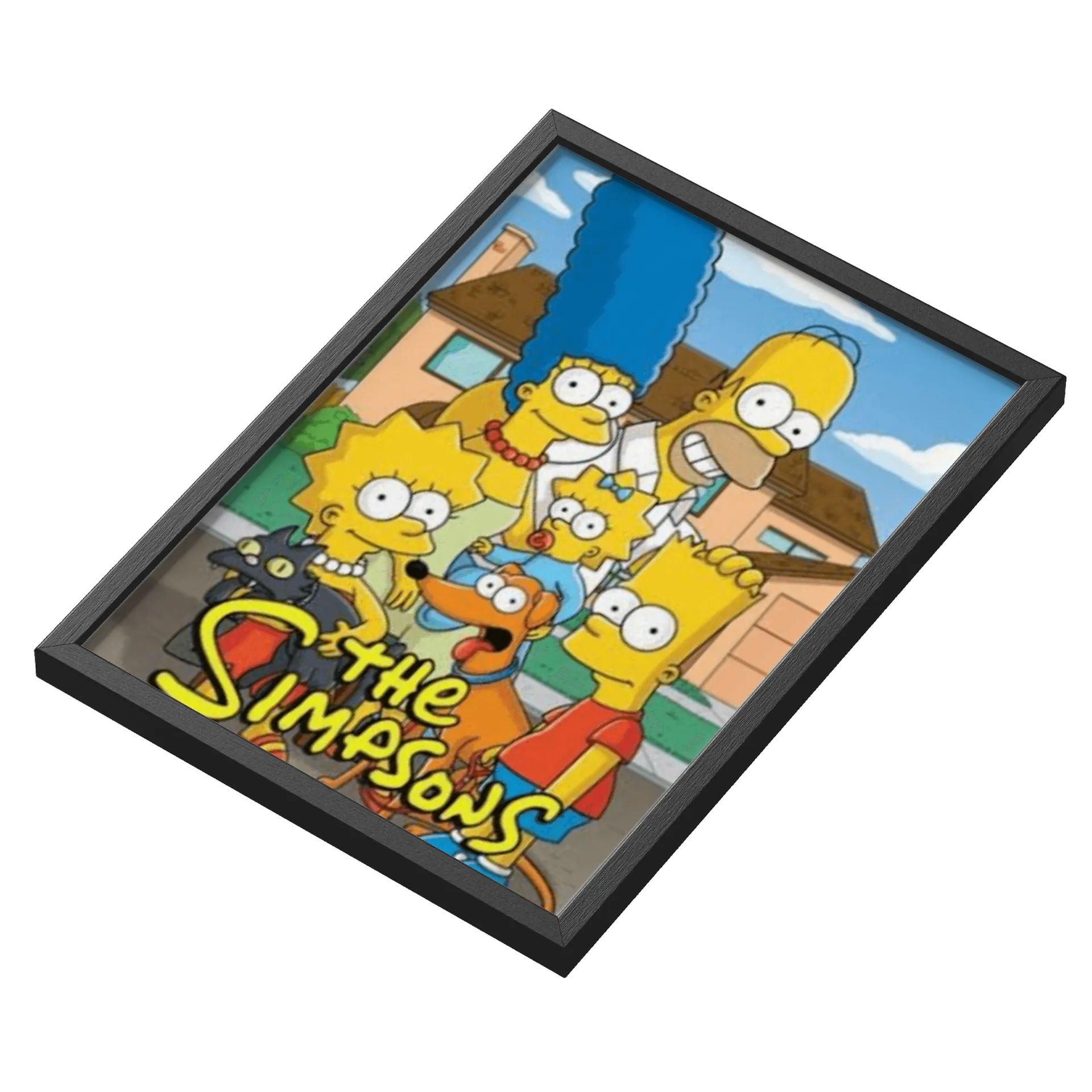 Quadro Família Simpsons Estilo Cartoon 'The Simpsons' A3 - Imagem 3