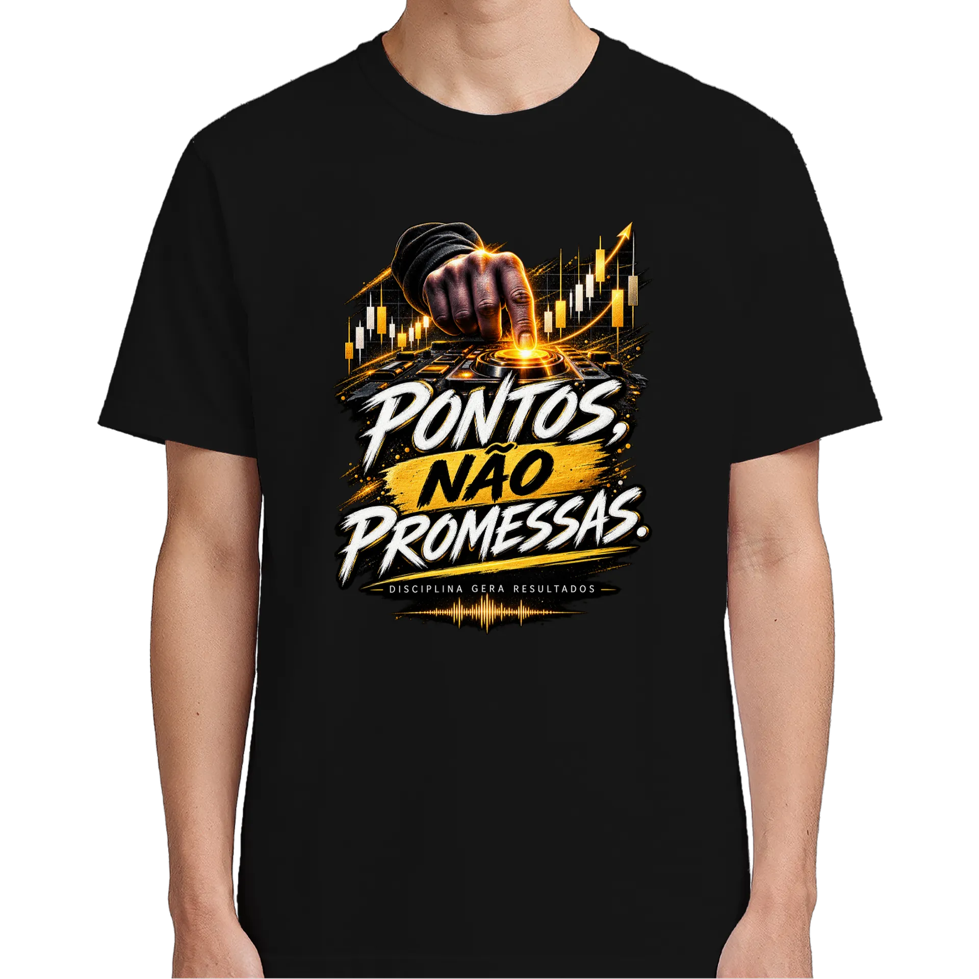 Camiseta Pontos, Não Promessas 100% Algodão - Imagem 5