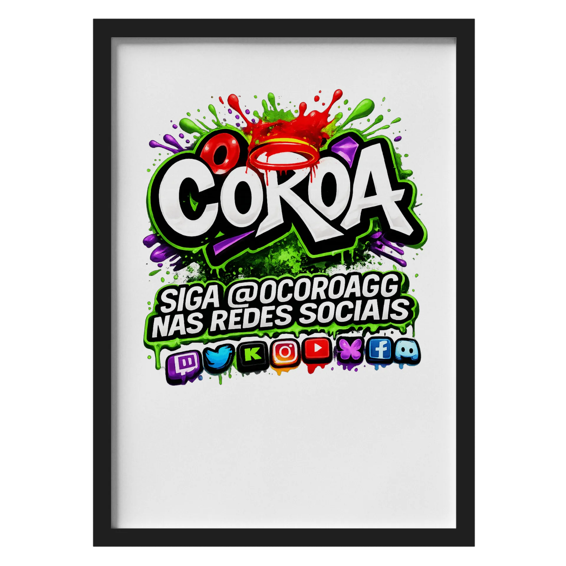 Quadro A3 personalizado - Imagem 1