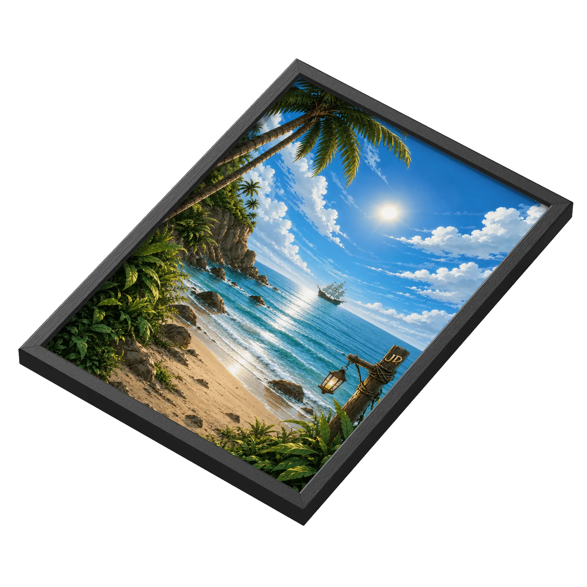 Quadro A3 personalizado Com Vidro - Imagem 3