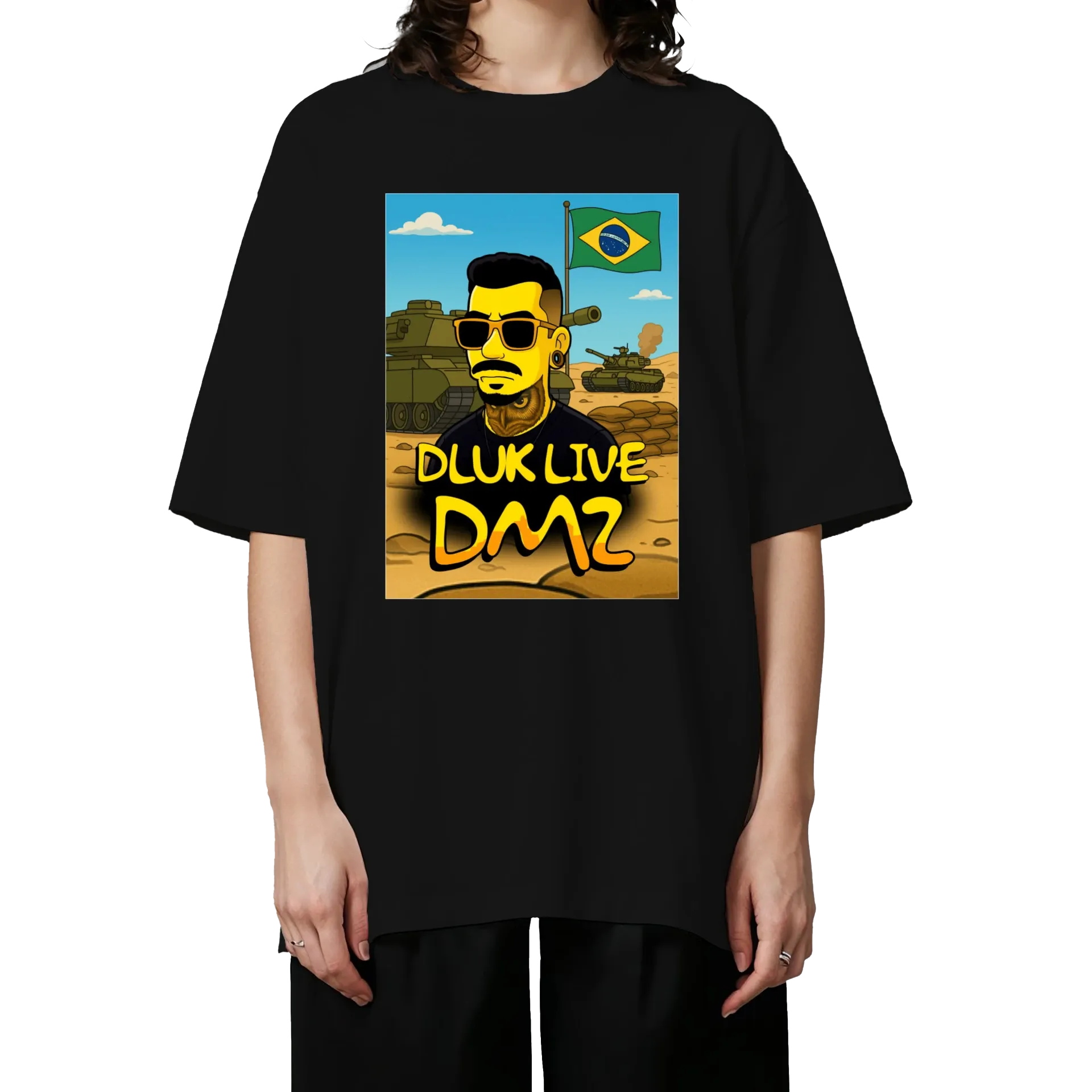 Camiseta Simpsons DLuk Live - Imagem 3