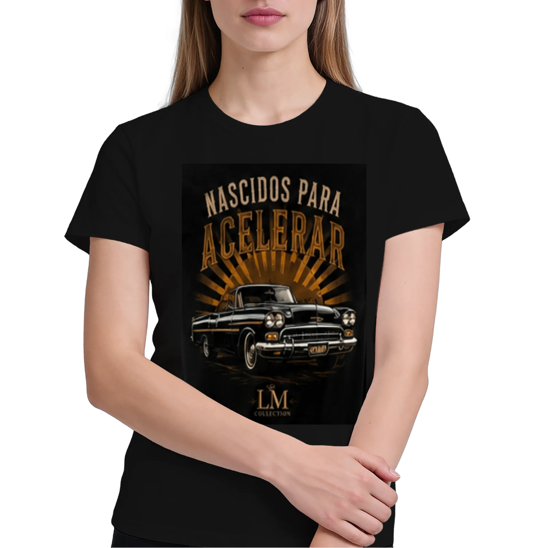 Camiseta Automóvel Clássico LM Collection 100% Algodão - Imagem 4