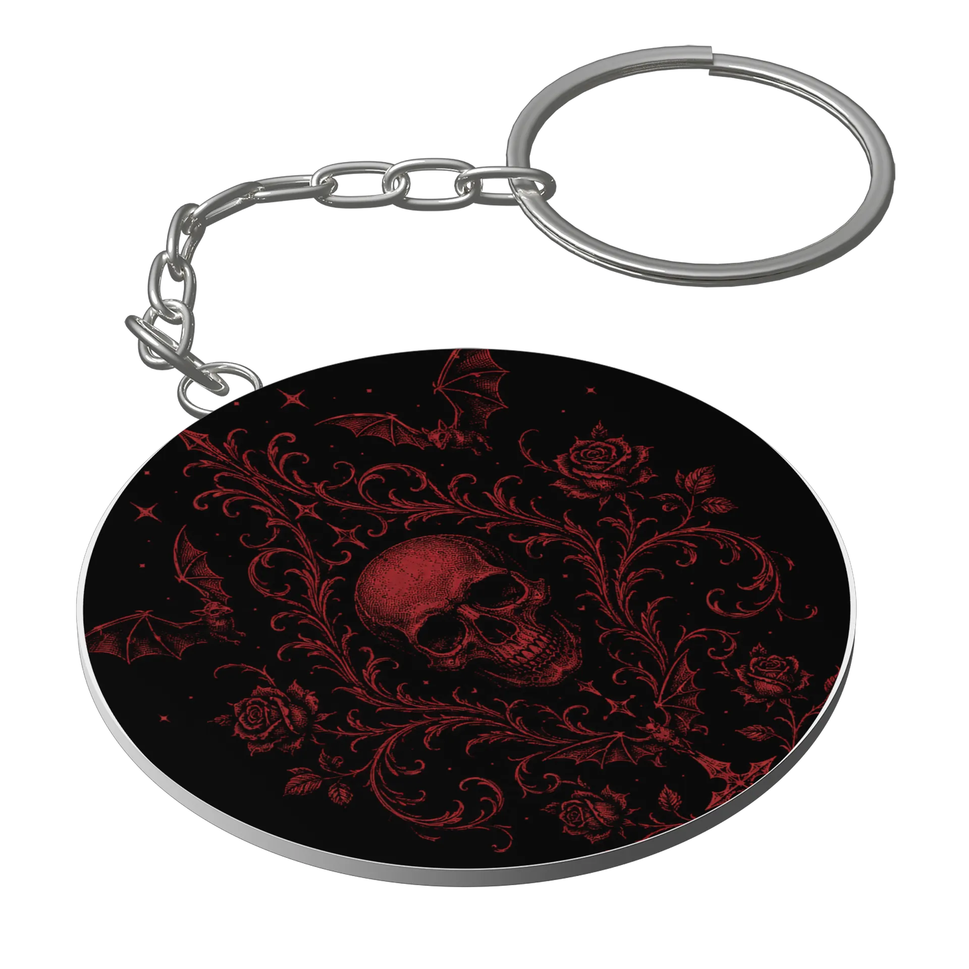 Chaveiro Dark Skull de Abby — imagem 1 de 3