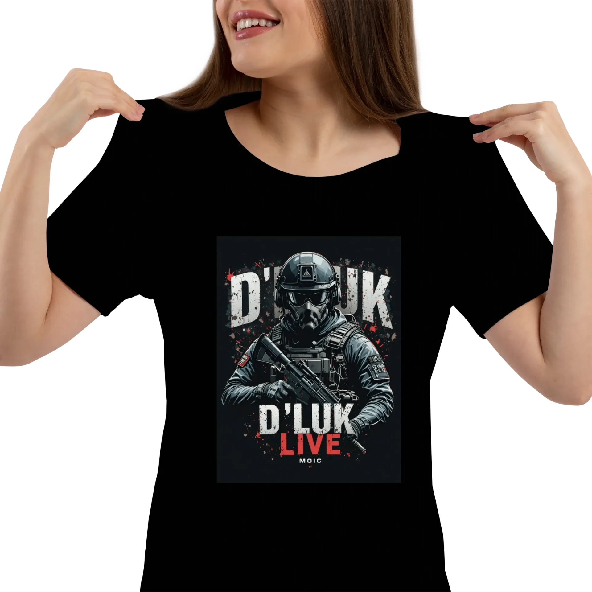 Camiseta D’Luk Live de DLuk Live
