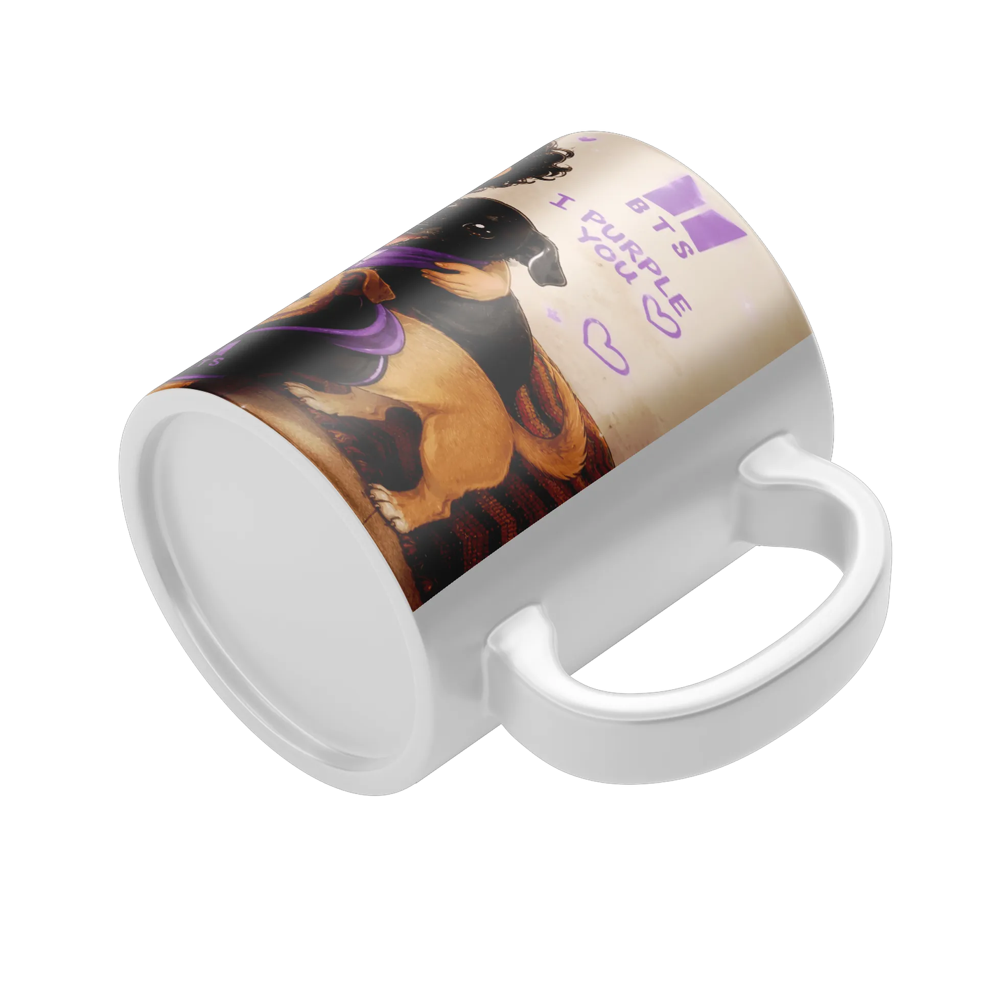 Caneca Army Protetora de Animais  de Anja Protetora  — imagem 4 de 4