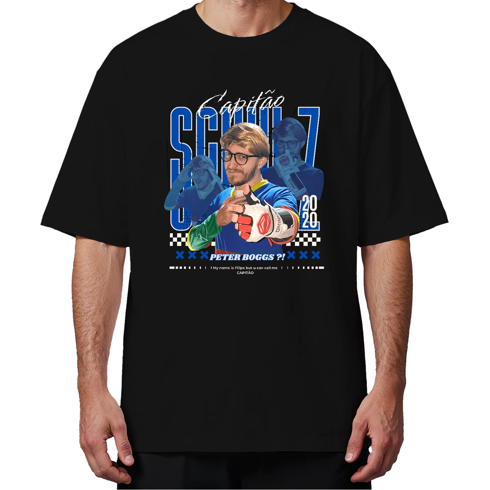 Camiseta Oversized Capitão Schulz - Imagem 4