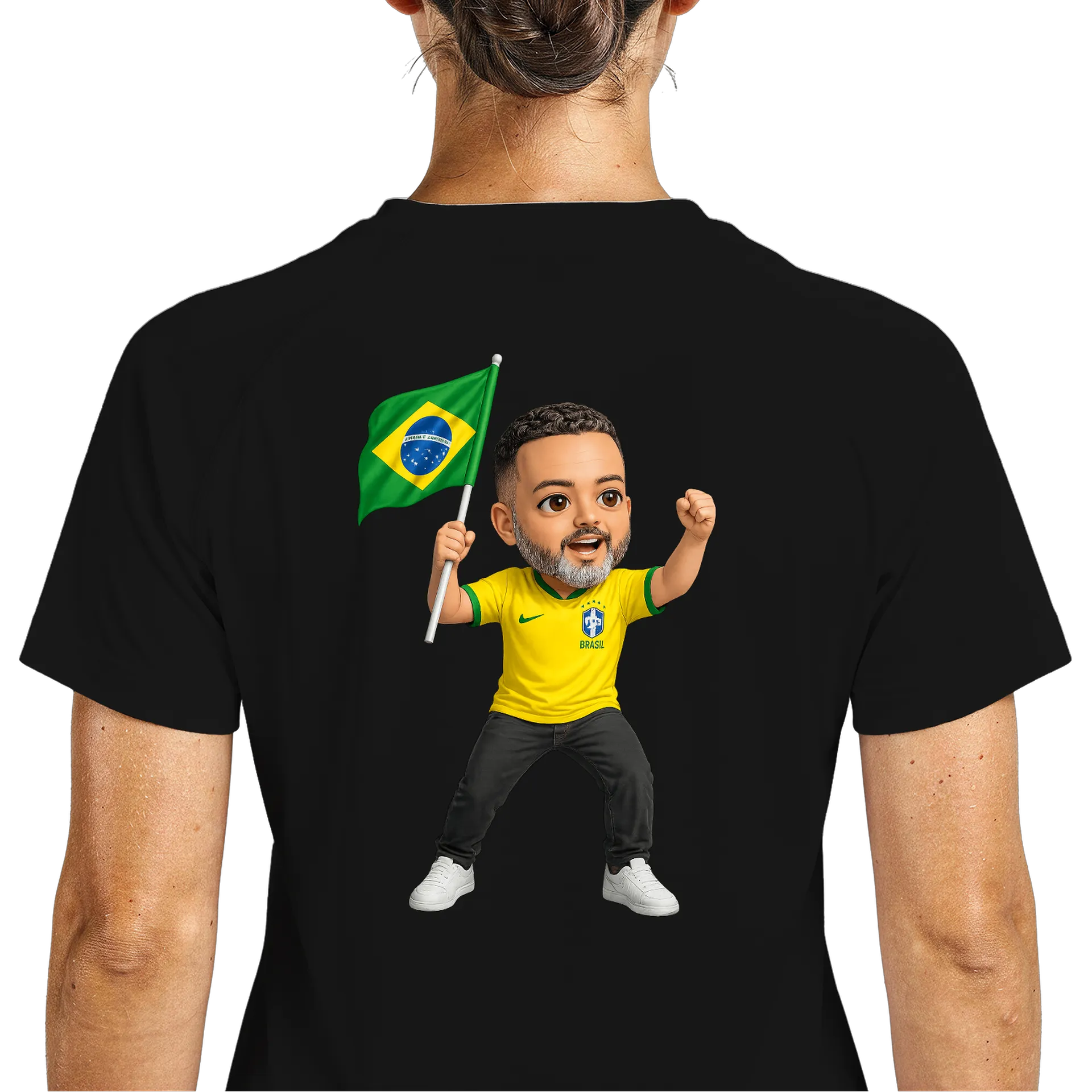 Camiseta DryFit Vamos Brasil - Imagem 5