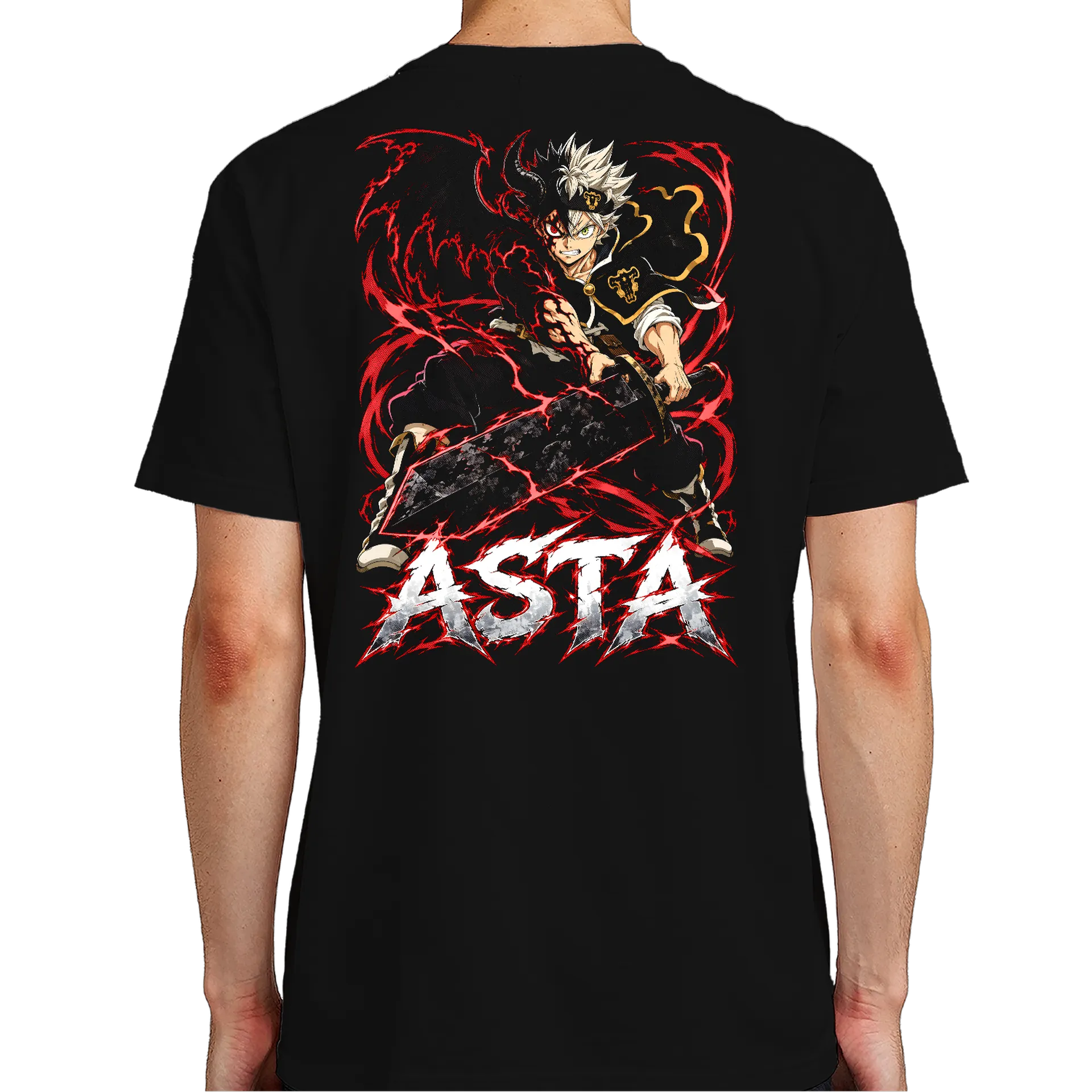 Camiseta personalizada Asta Black Clover Anime Premium - Imagem 6