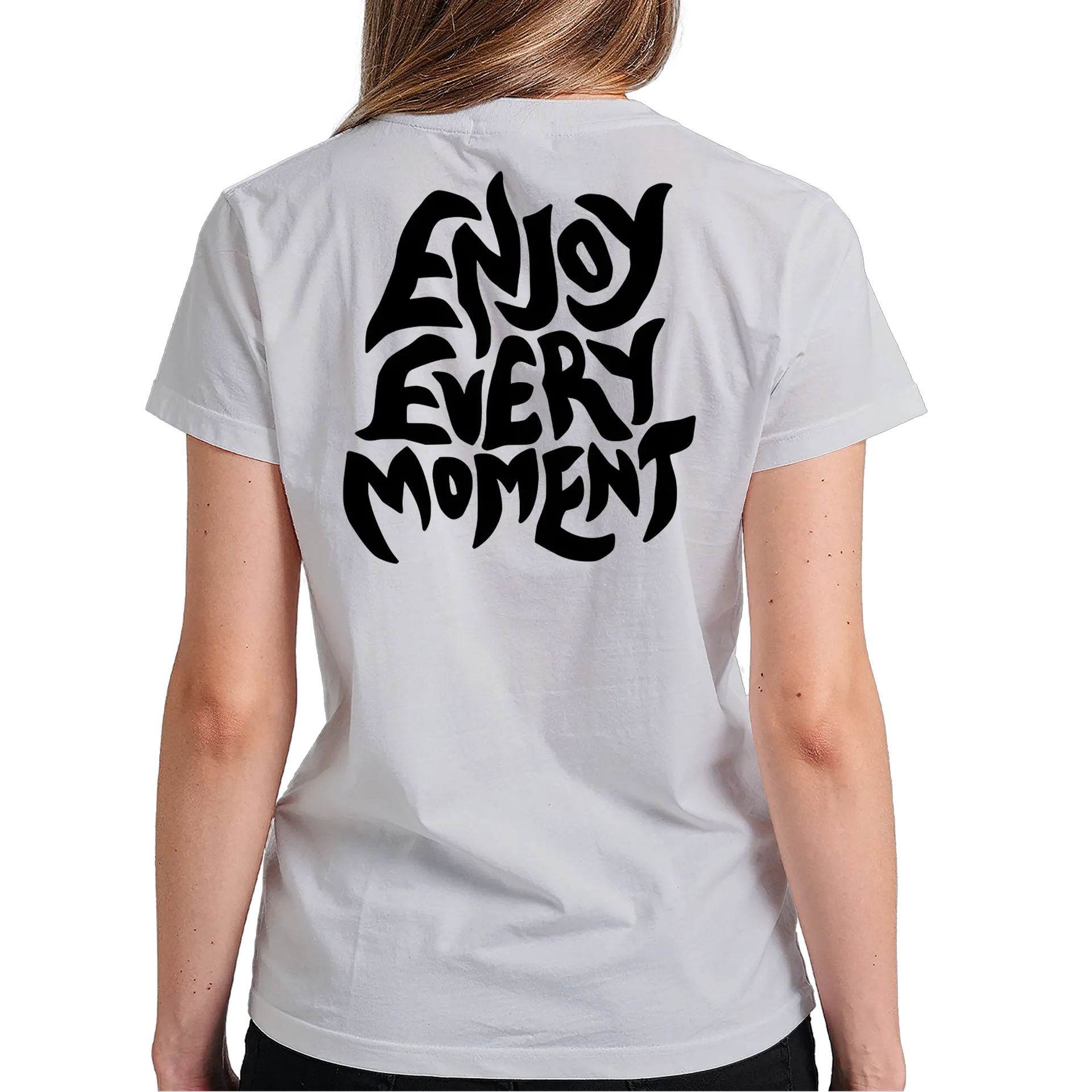 Camiseta Estampa Tipográfica Enjoy Every Moment Algodão de HEYHO! — imagem 6 de 6