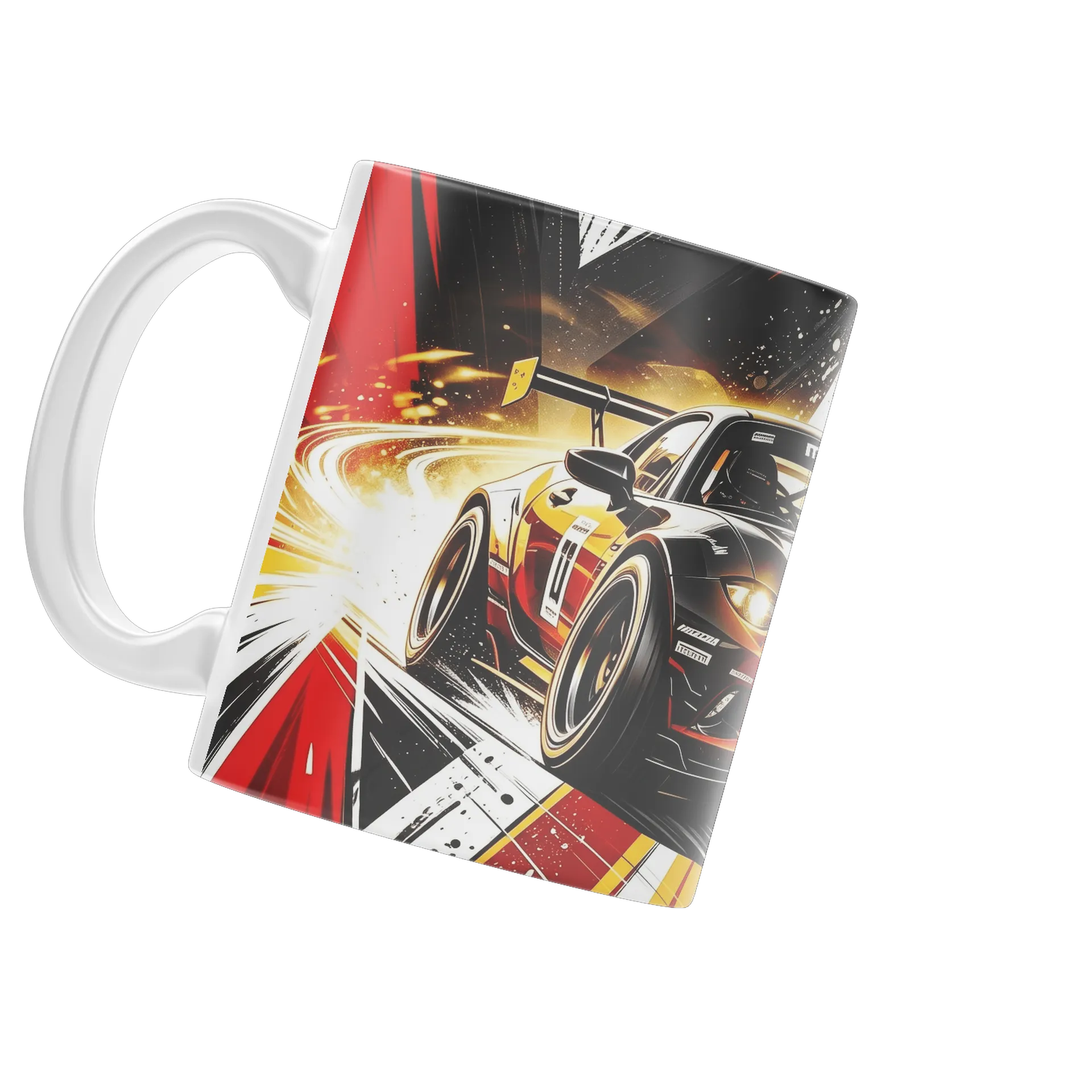Caneca Porcelana Carro Esporte - Imagem 3