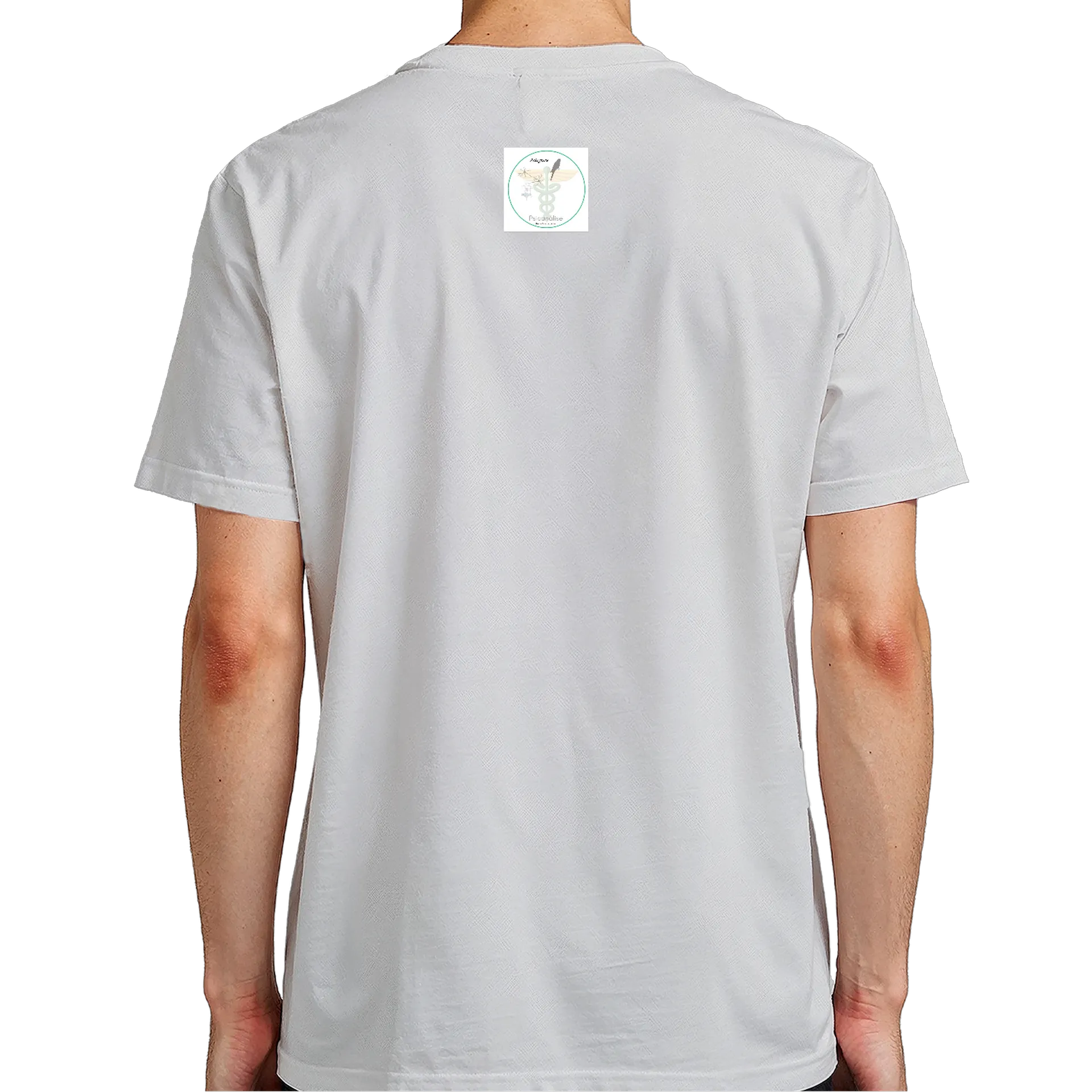 Camiseta Saúde Mental Cérebro Levantando Peso 100% Algodão - Imagem 7
