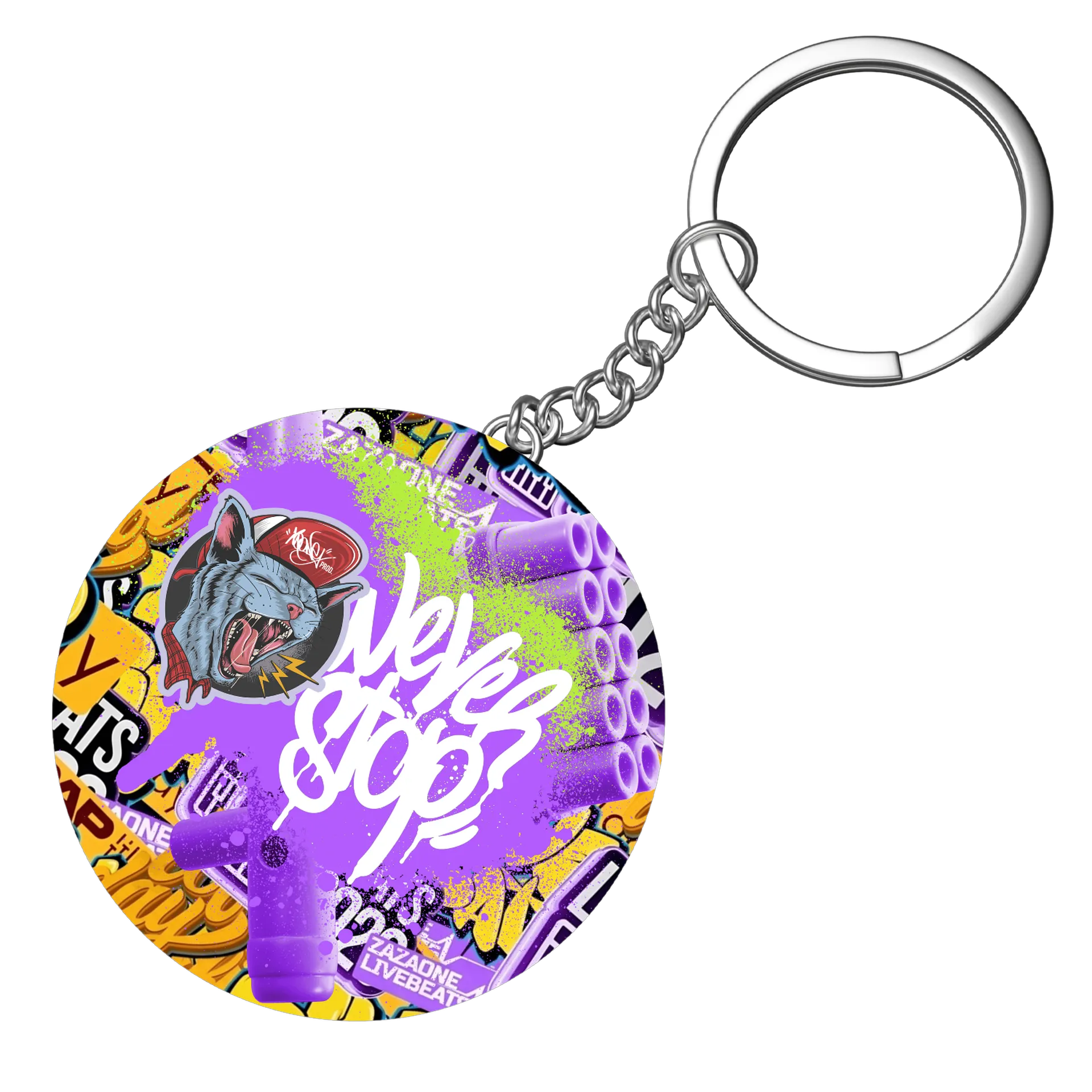 Chaveiro personalizado de ZazaOne — imagem 3 de 3