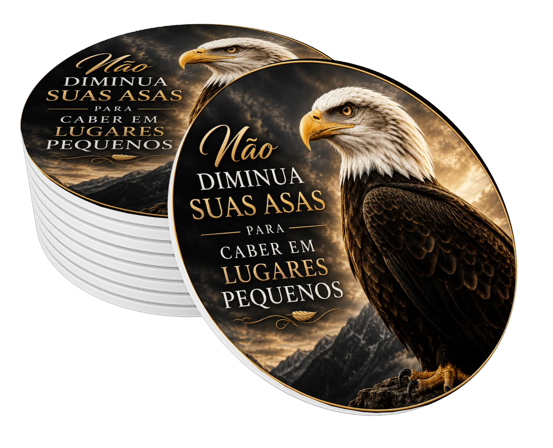 Porta-copos personalizado de Essenza Art — imagem 1 de 3