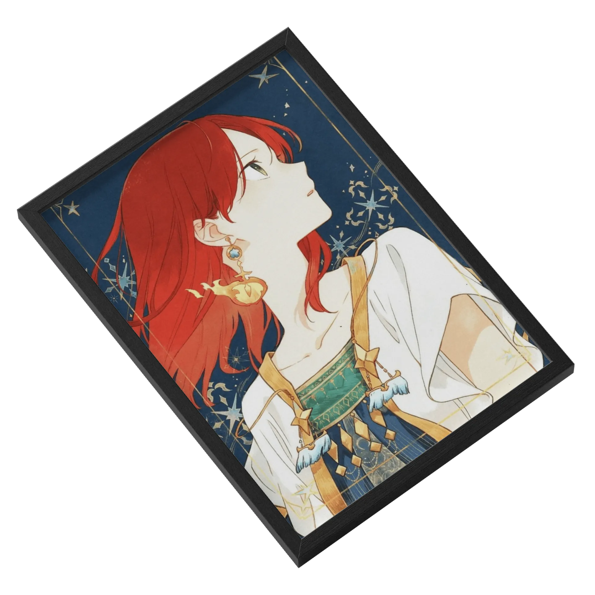 Quadro Personagem Anime Estrelas A3 - Imagem 2