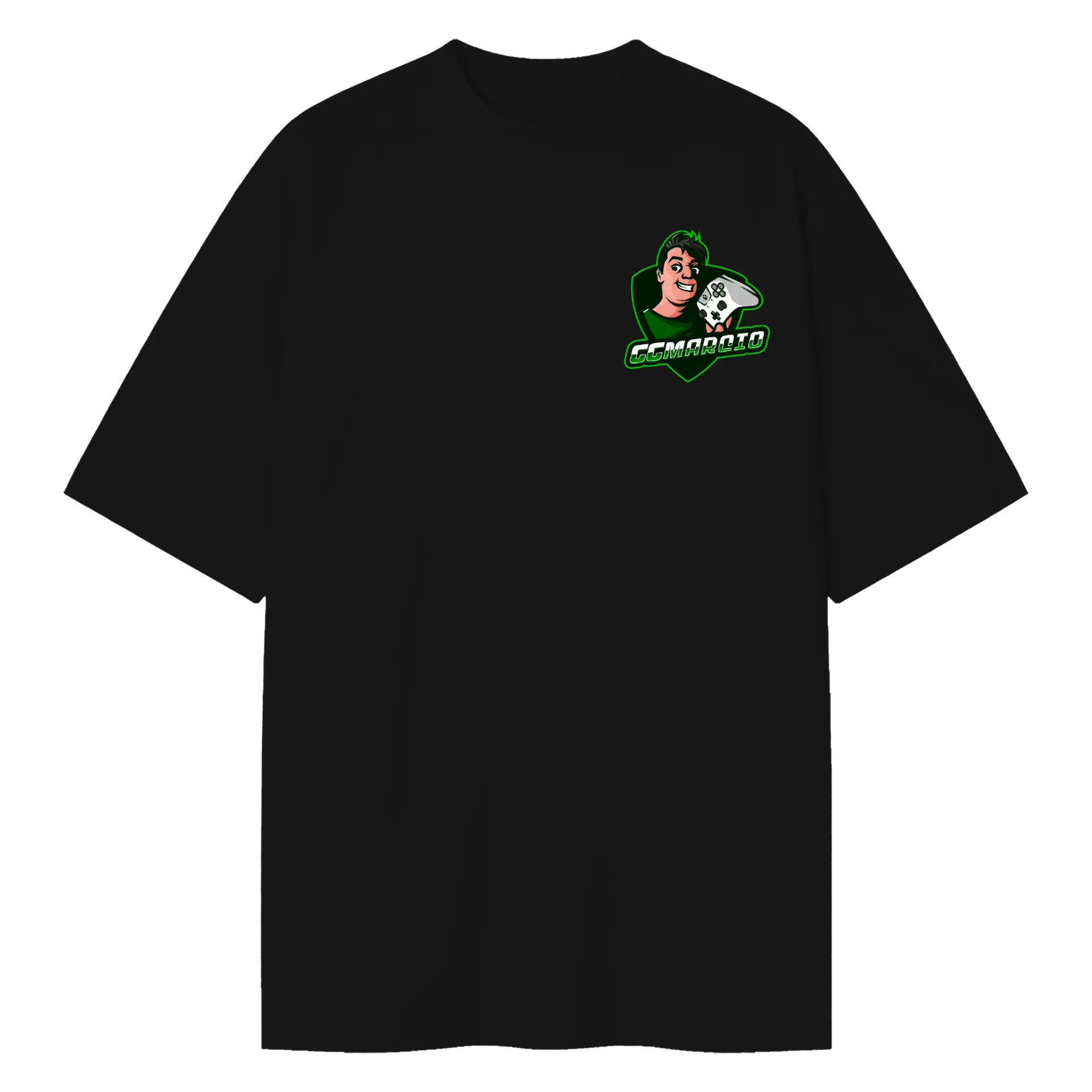 Camiseta Oversized GGMarcio Logo - Imagem 1