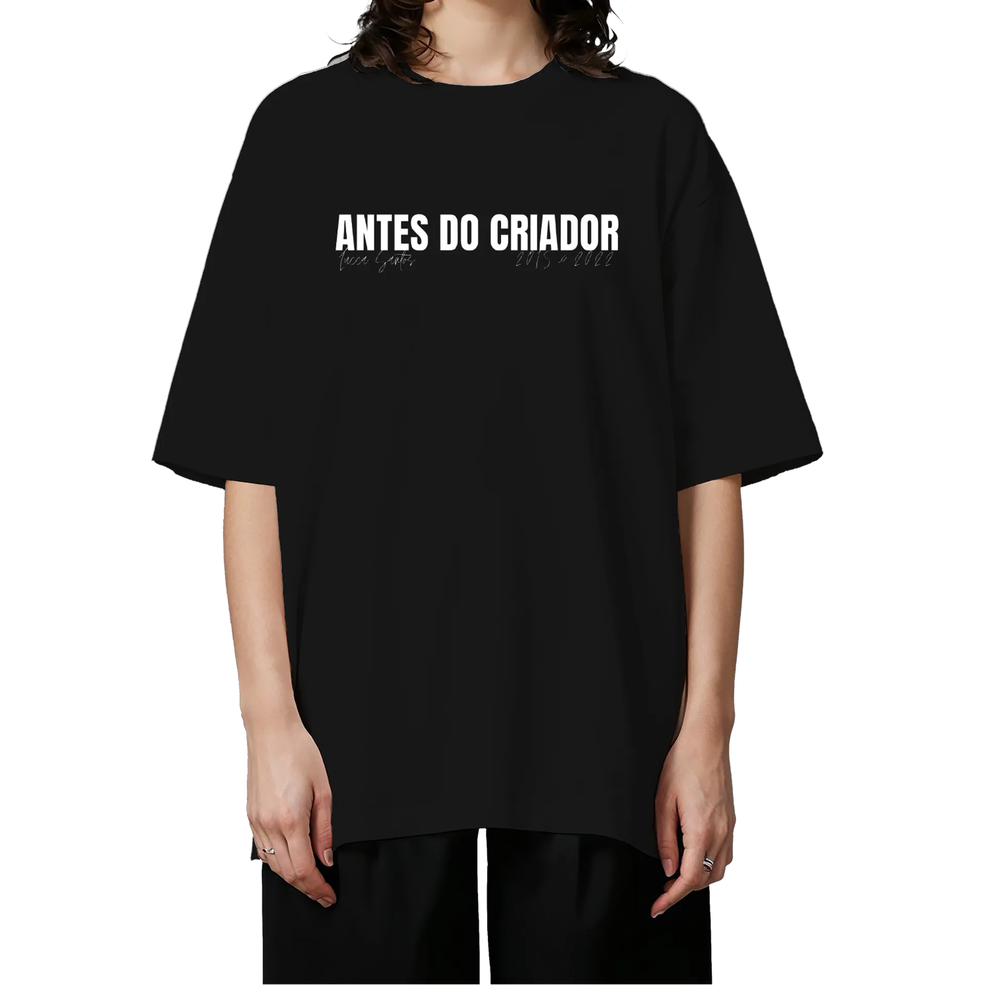ANTES DO CRIADOR #2: Camiseta Oversized: Lucca Santos - Imagem 3