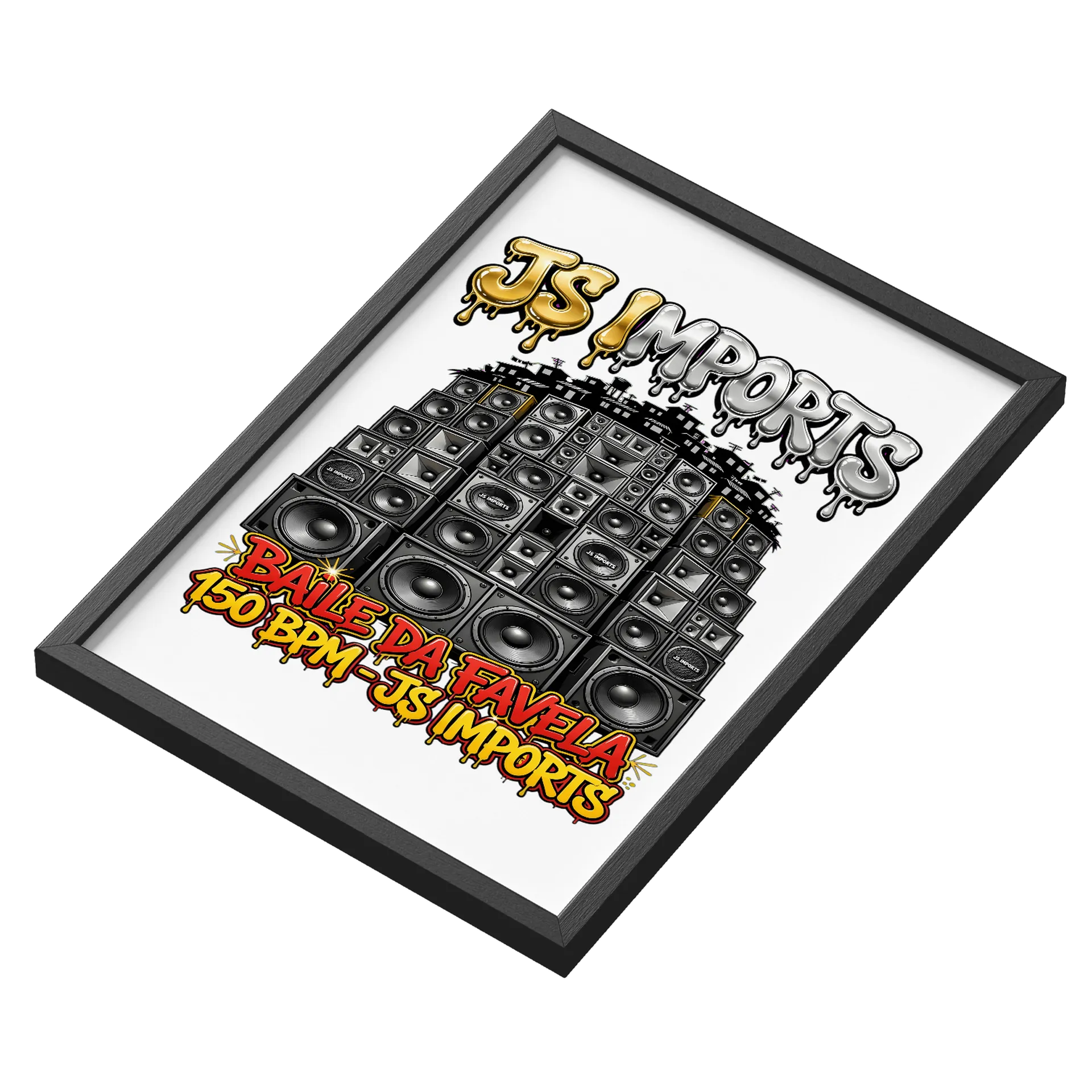 Quadro A3 personalizado Com Vidro - Imagem 3