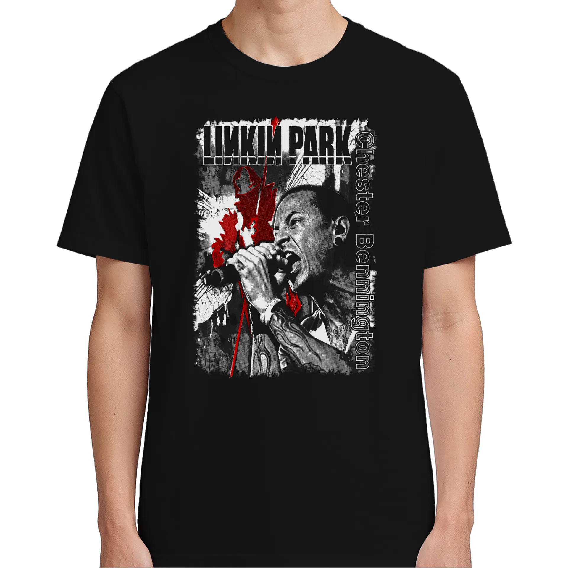 Camiseta Linkin Park Preto 100% Algodão - Imagem 5